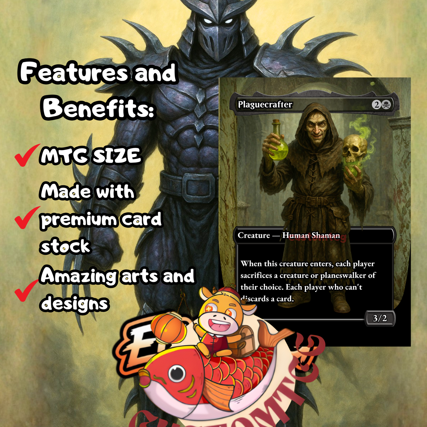 Super Shredder Custom Deck