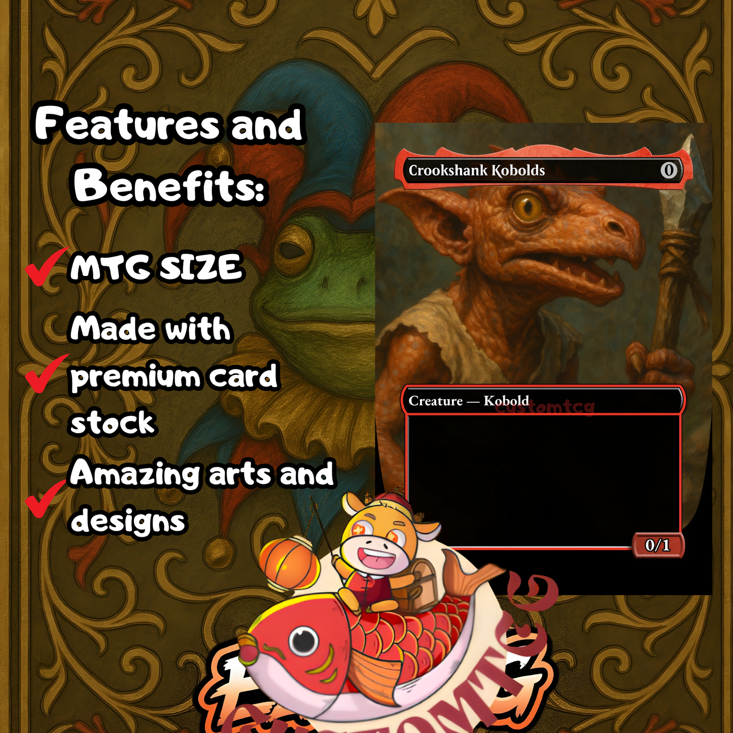 Flubs, the Fool V2.0 Custom Deck