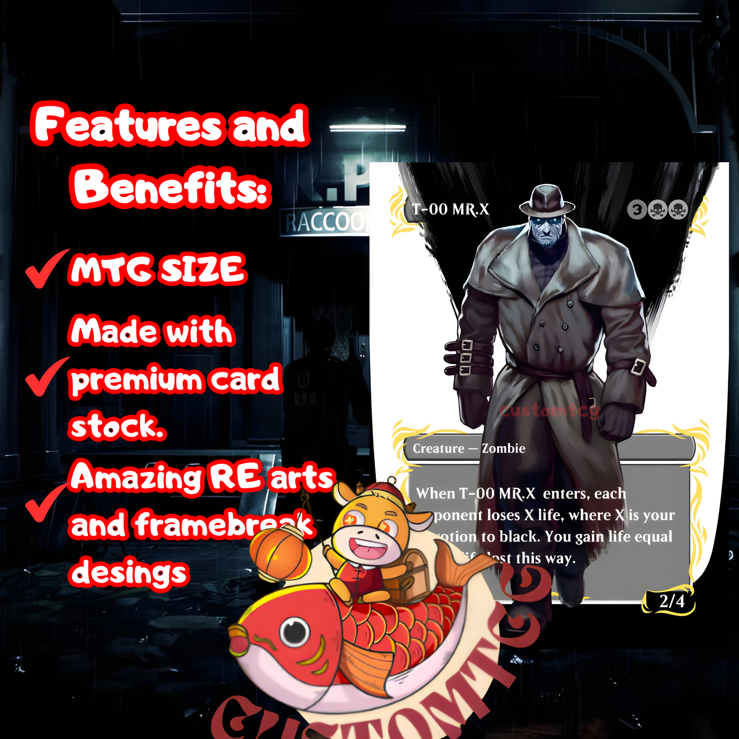RESIDENT EVIL Custom Deck