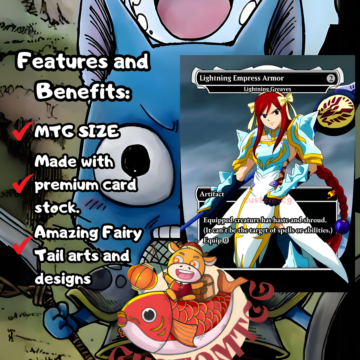 Fairy Tail Custom Deck