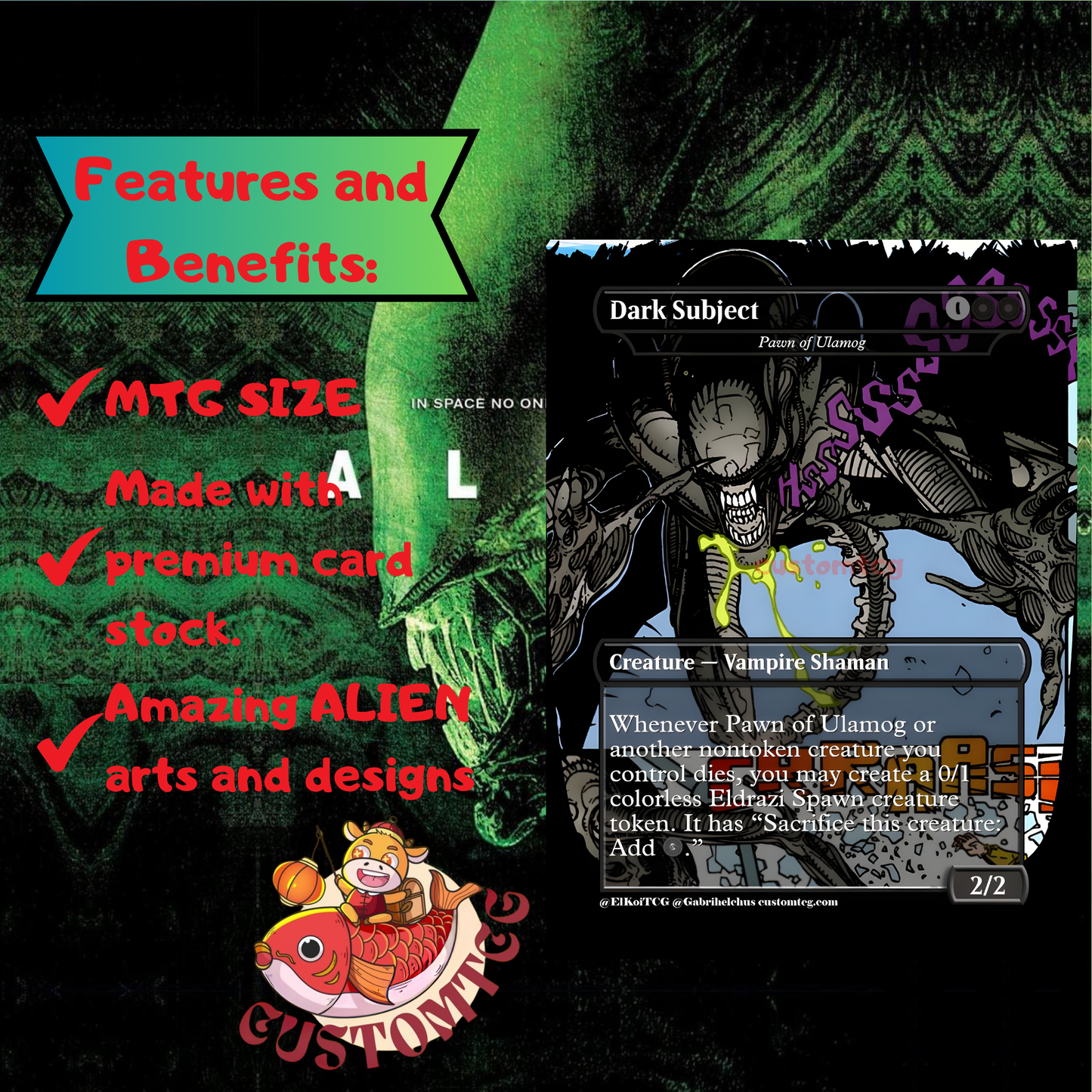 Aliens V1 Commander deck