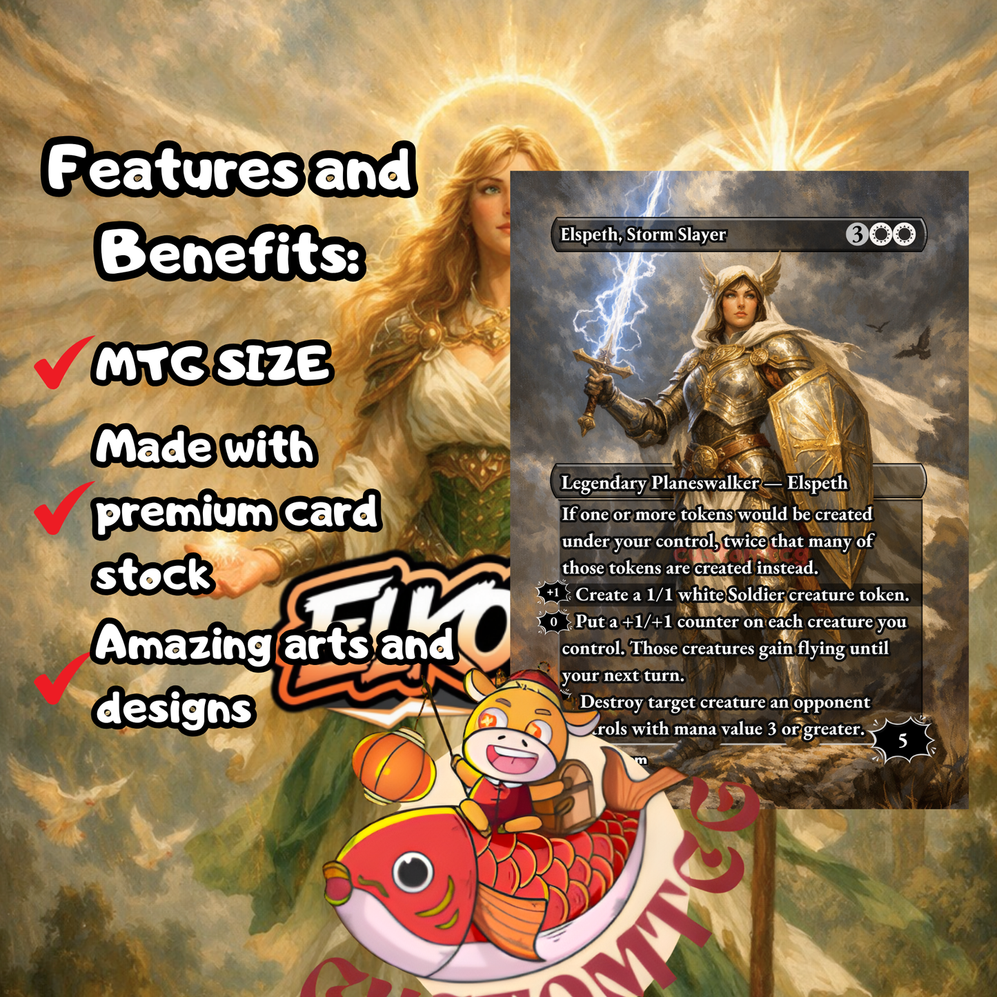 Sigarda, Font of Blessings Custom Deck