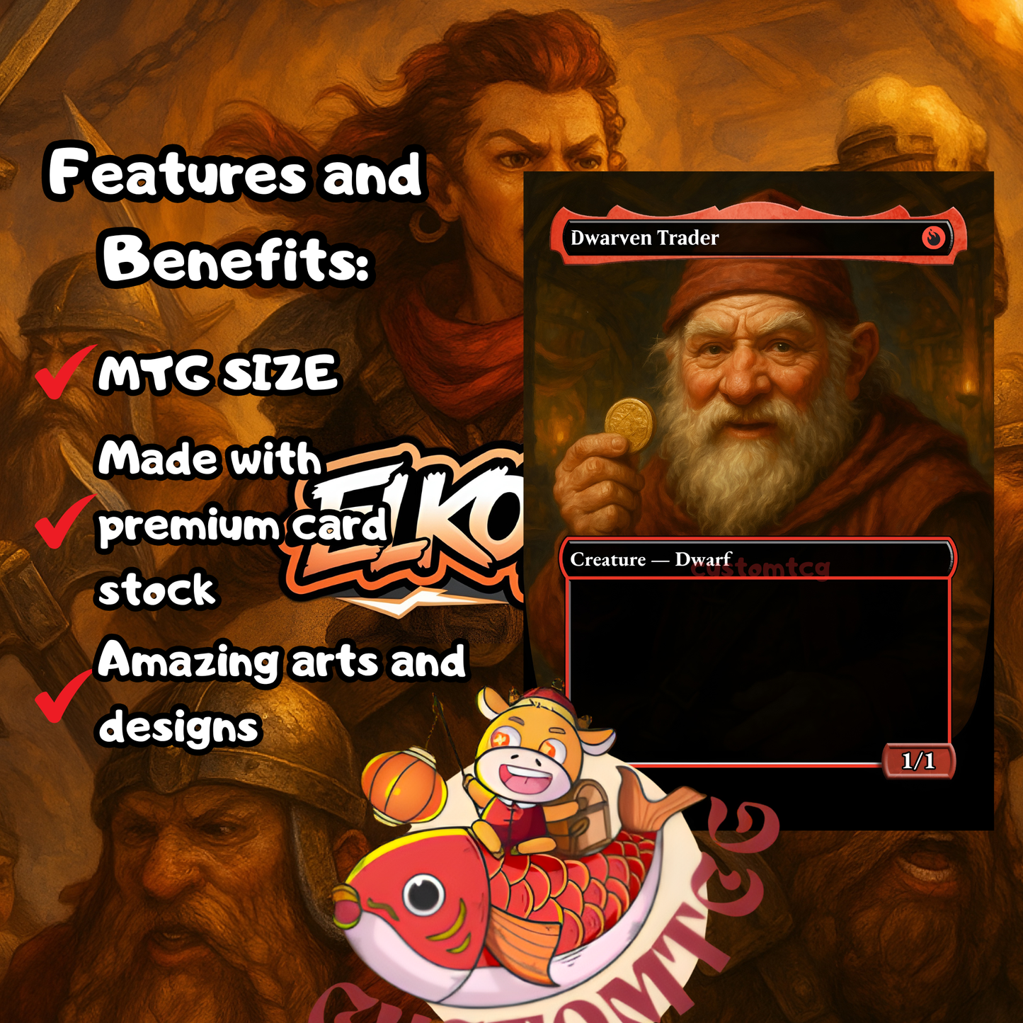 Magda, Brazen Outlaw Custom Deck 🏹🛡️
