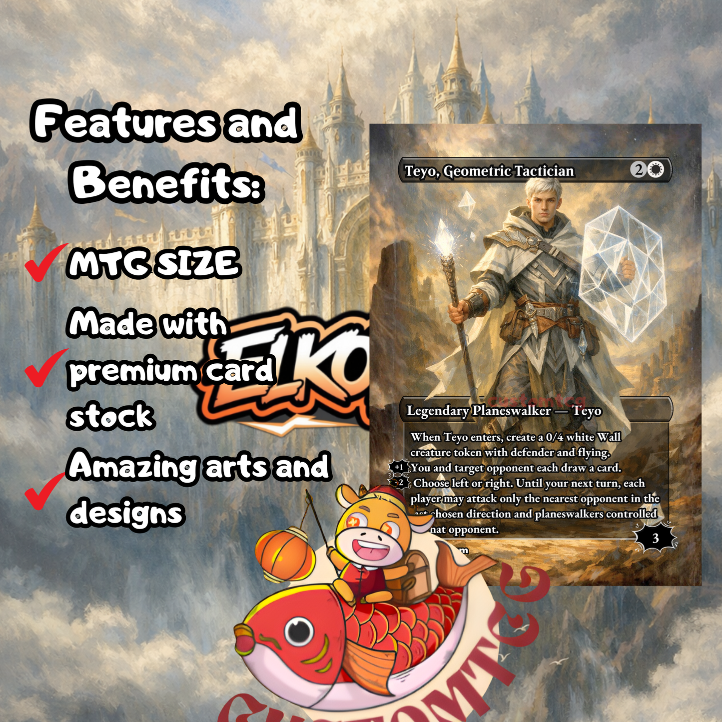 Pramikon, Sky Rampart custom deck