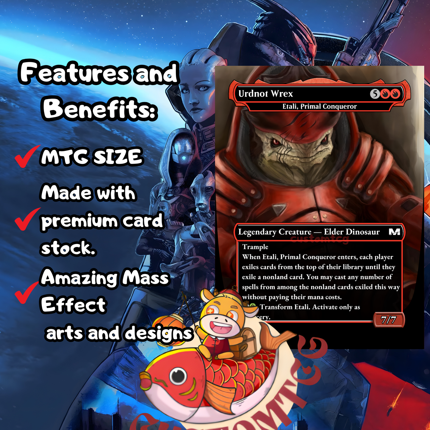 Mass Effect Custom Deck