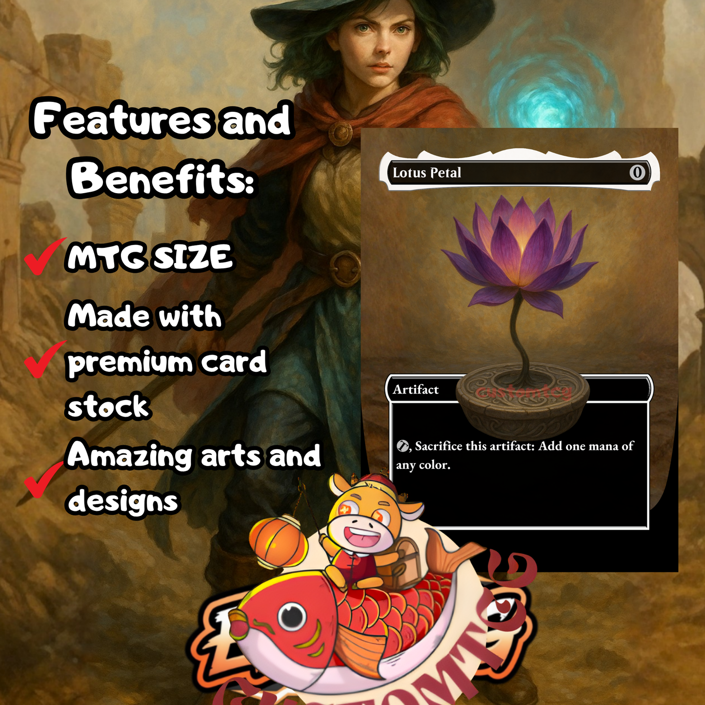 Terra, Magical Adept Custom Deck