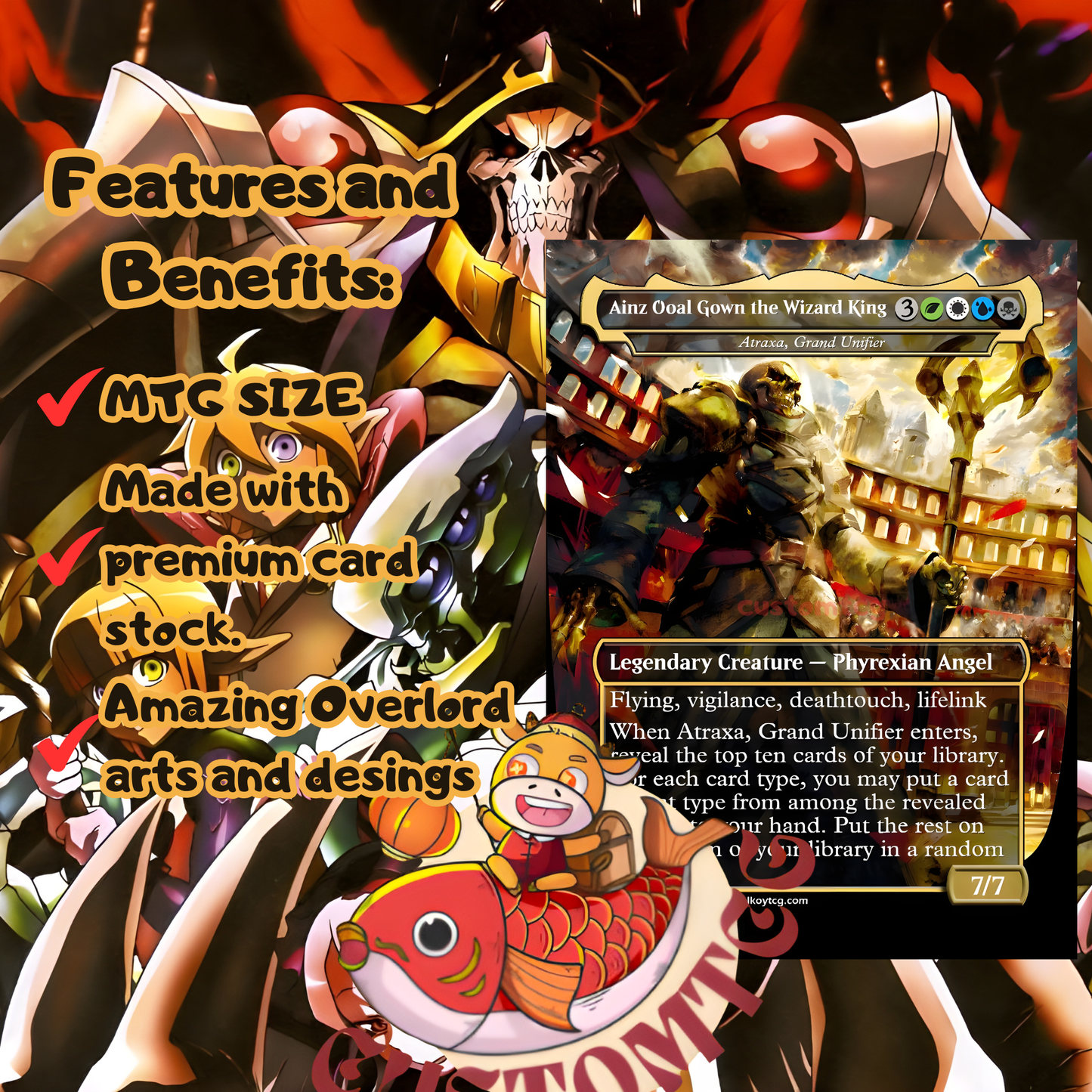 Overlord V2.0 Custom Deck