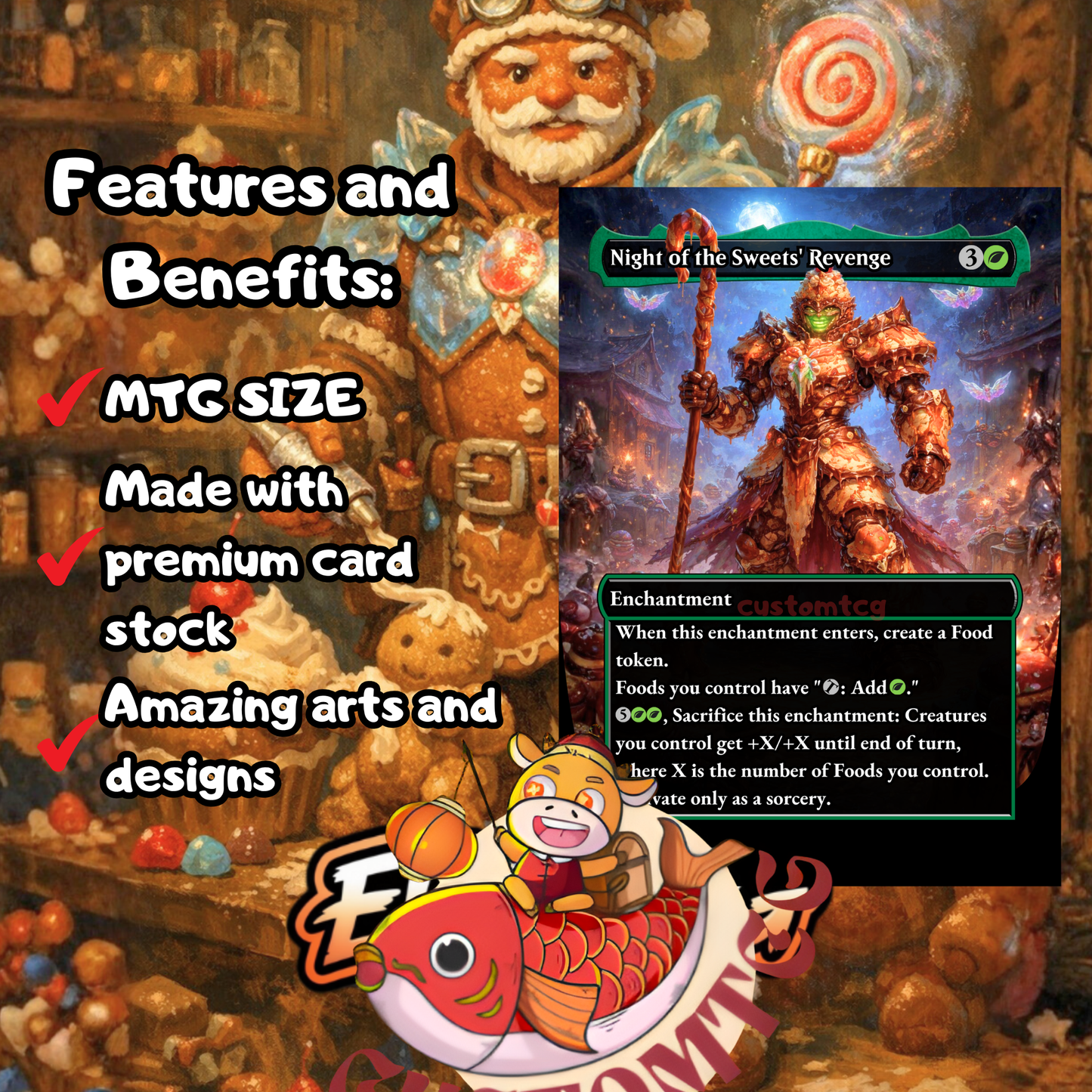 Brenard, Ginger Sculptor V2 Custom Deck