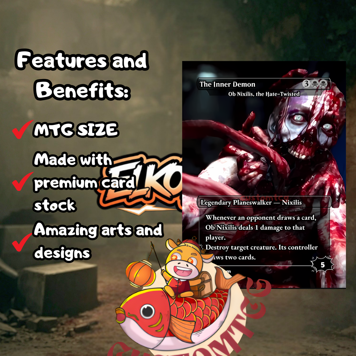 Outlast Custom Deck