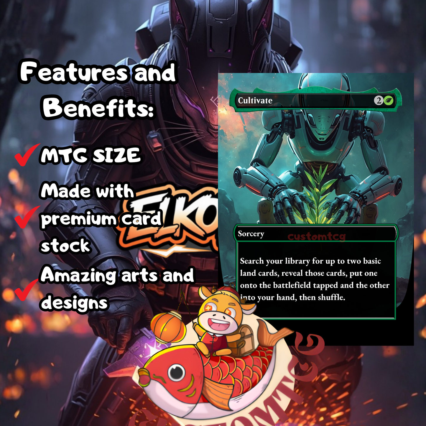 Nazahn, Revered Bladesmith Custom Deck