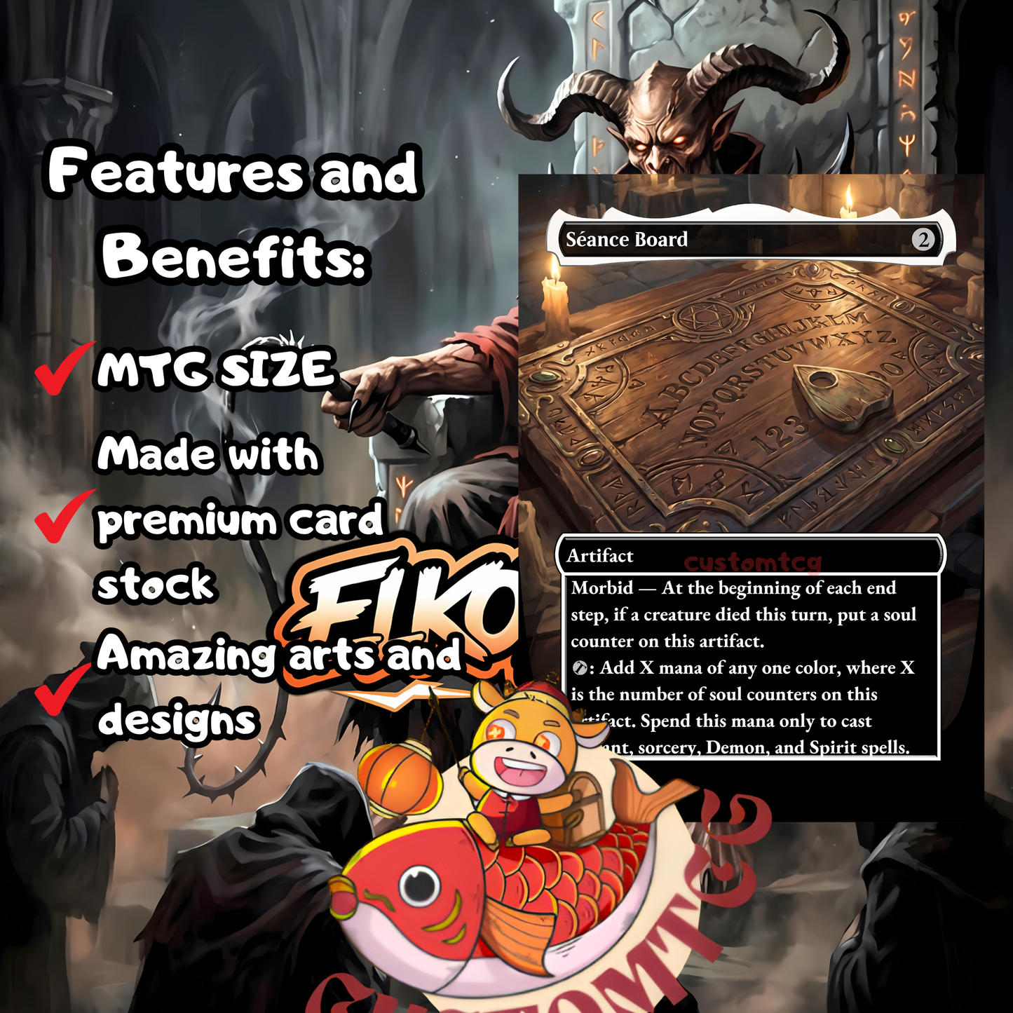 Rakdos, Patron of Chaos — Demon Tribal Custom Deck