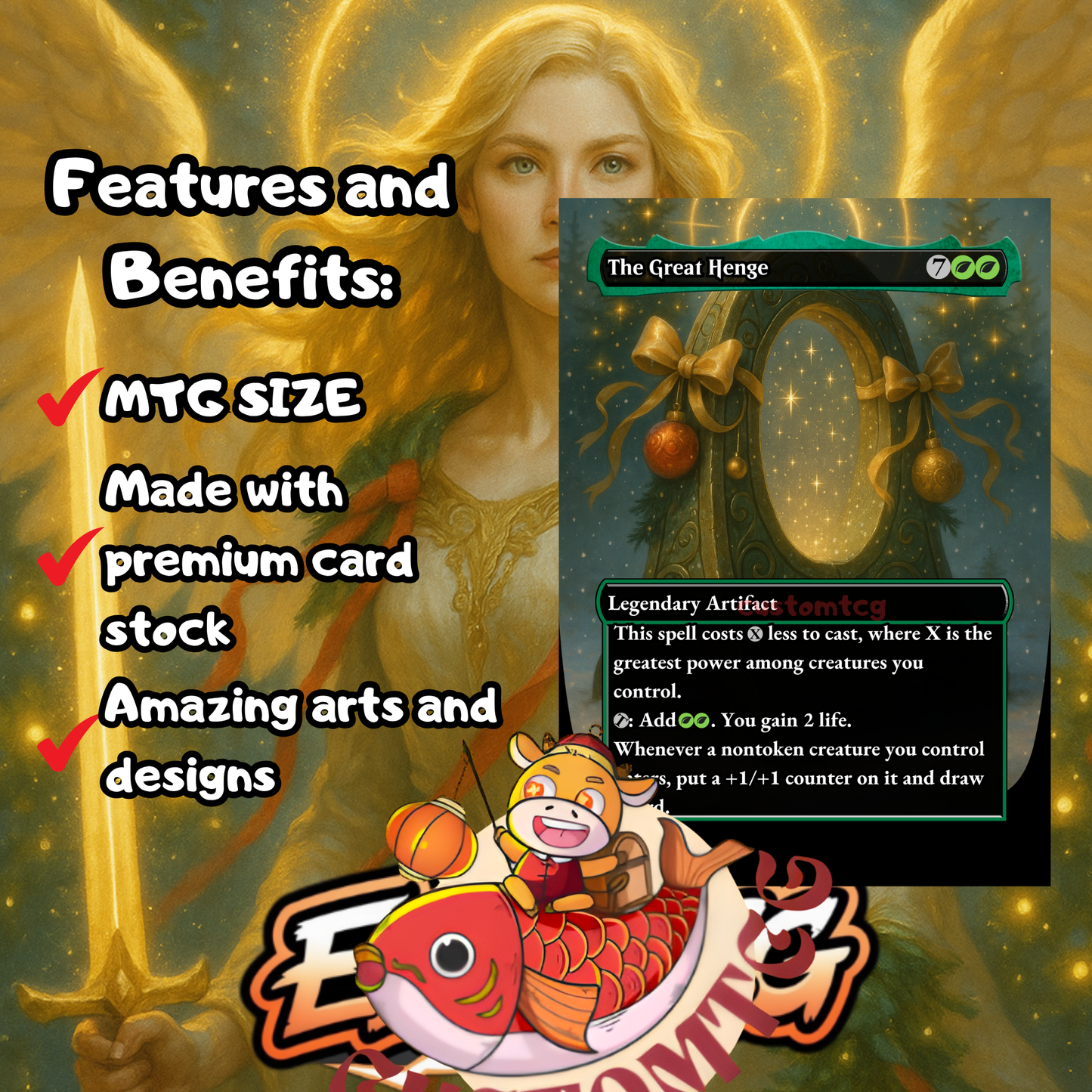 Sigarda, Font of Blessings Custom Deck