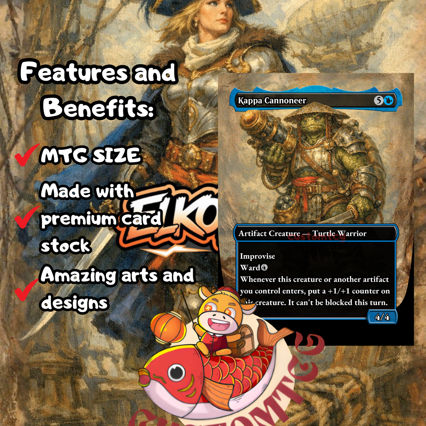 Arna Kennerüd, Skycaptain Custom Deck