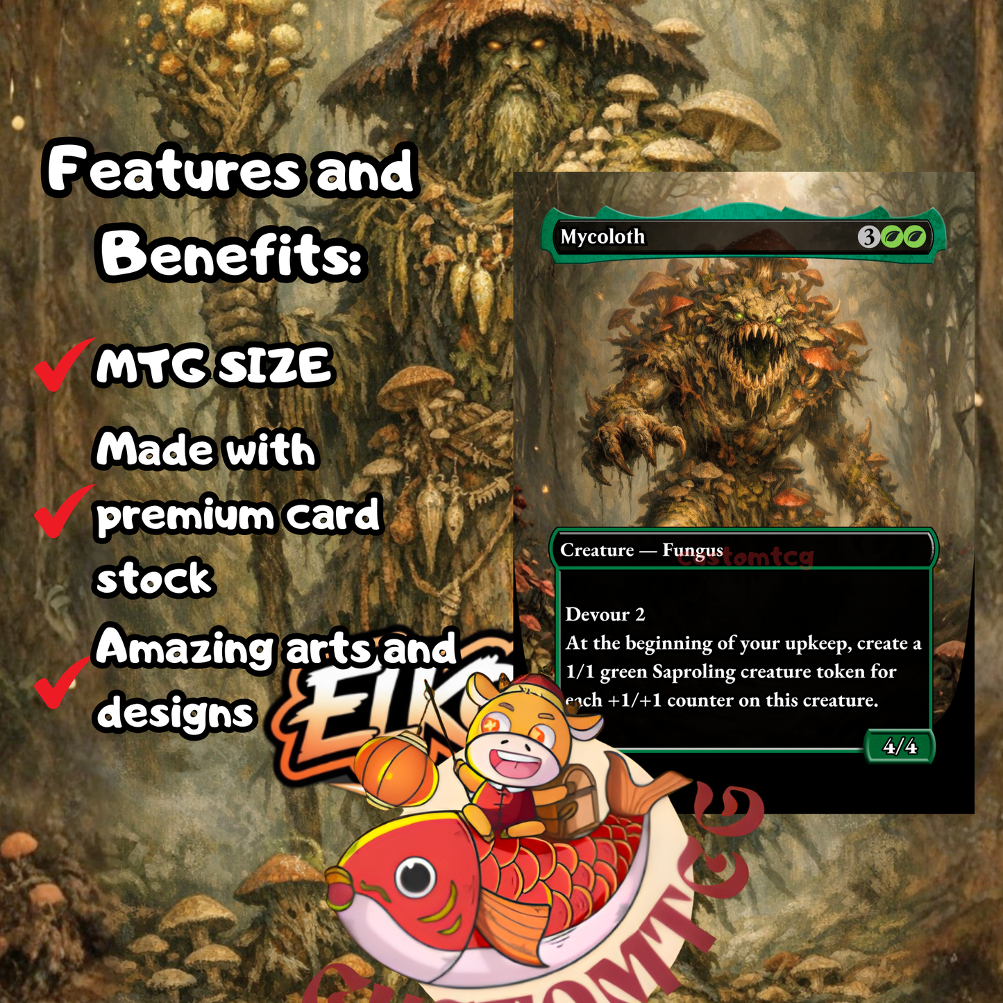 Ghave, Guru of Spores Custom Deck