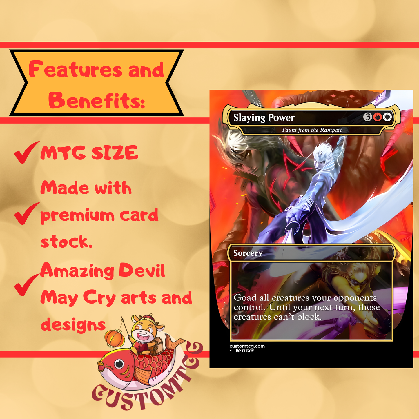Devil May Cry Custom Deck