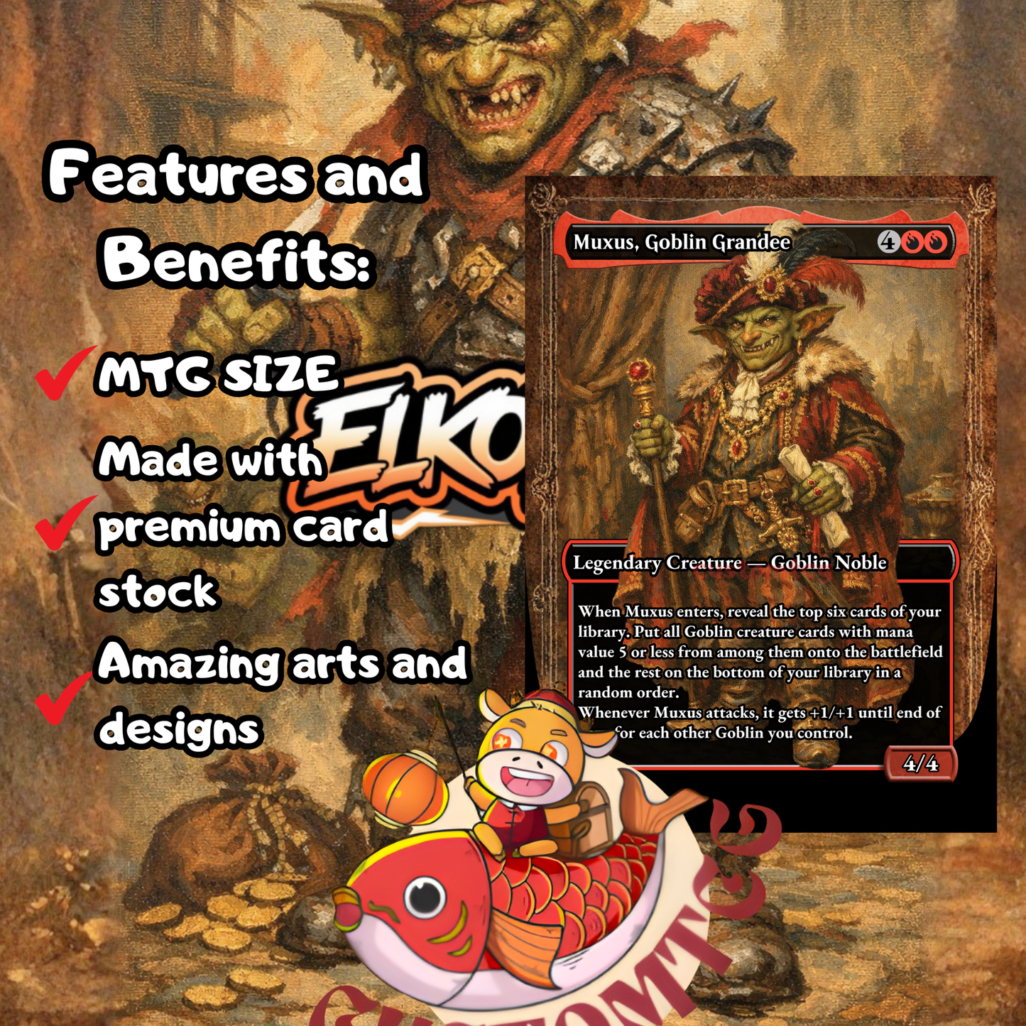 Krenko, Mob Boss Custom Deck V2