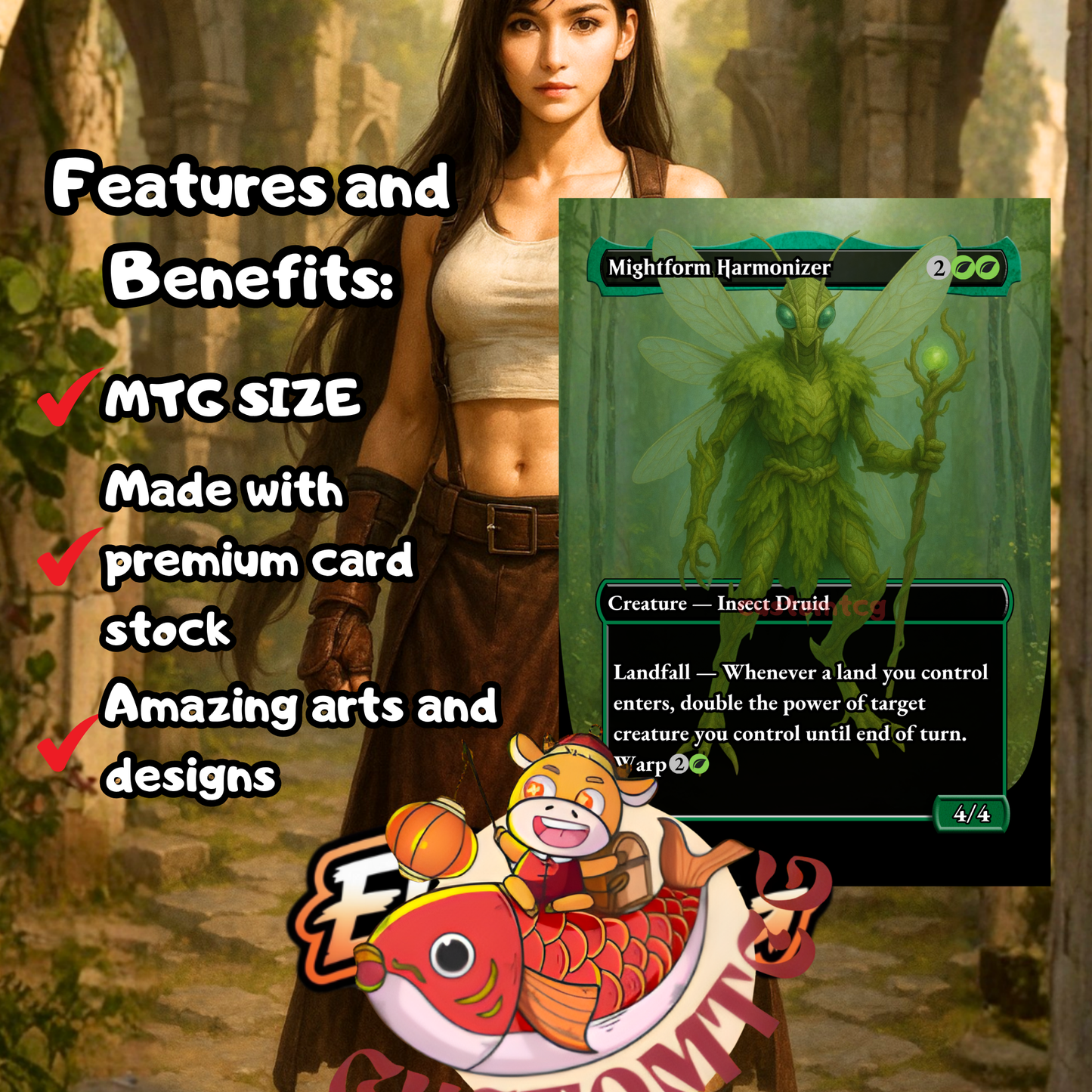 Tifa Lockhart Custom Deck