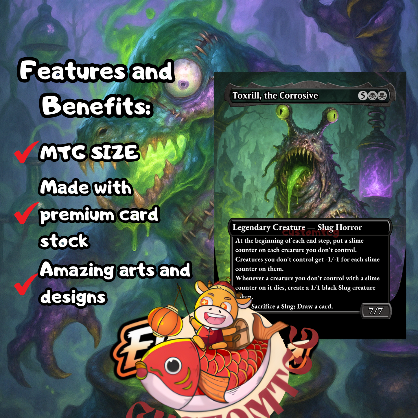 The Mimeoplasm – Custom Deck (100 Cards + Tokens)