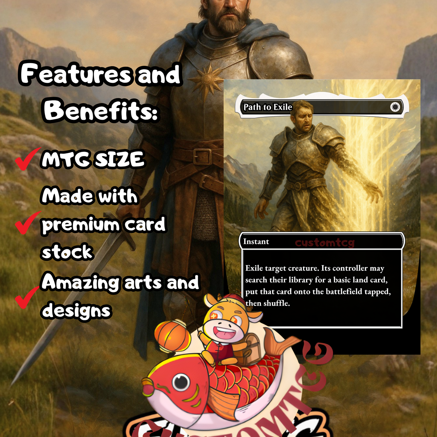 Felothar the Steadfast Custom Deck