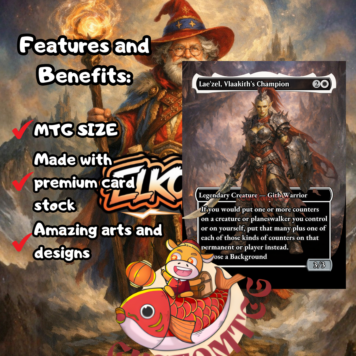 Commodore Guff Custom Deck
