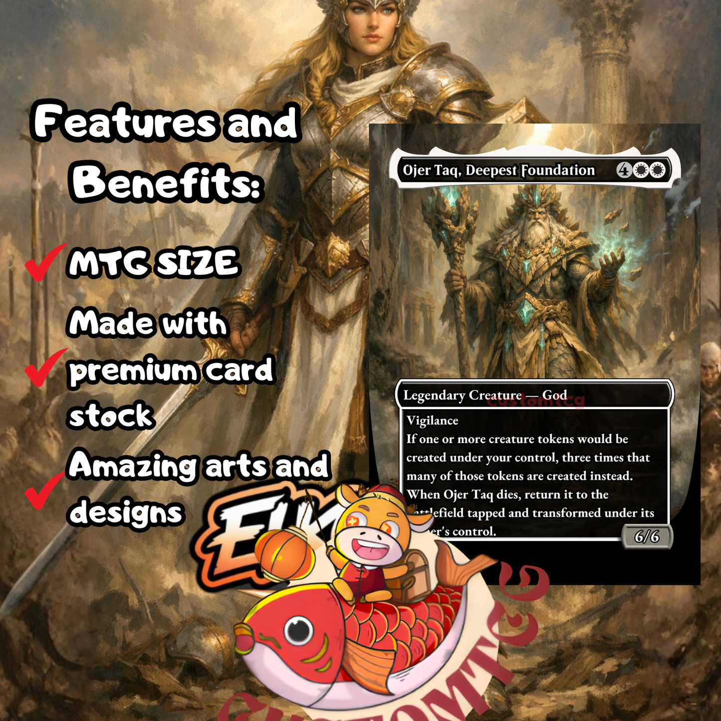 Myrel, Shield of Argive Custom Deck