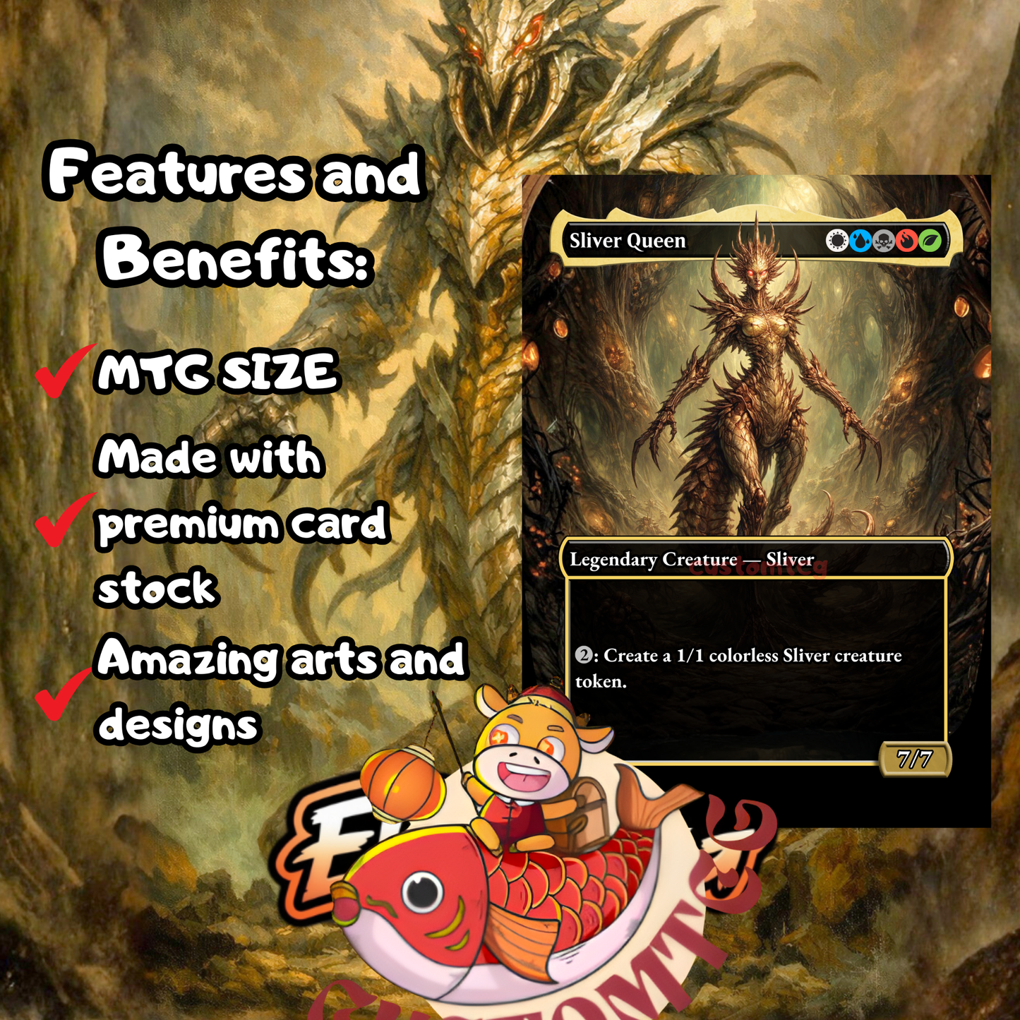 Sliver Overlord Custom Deck