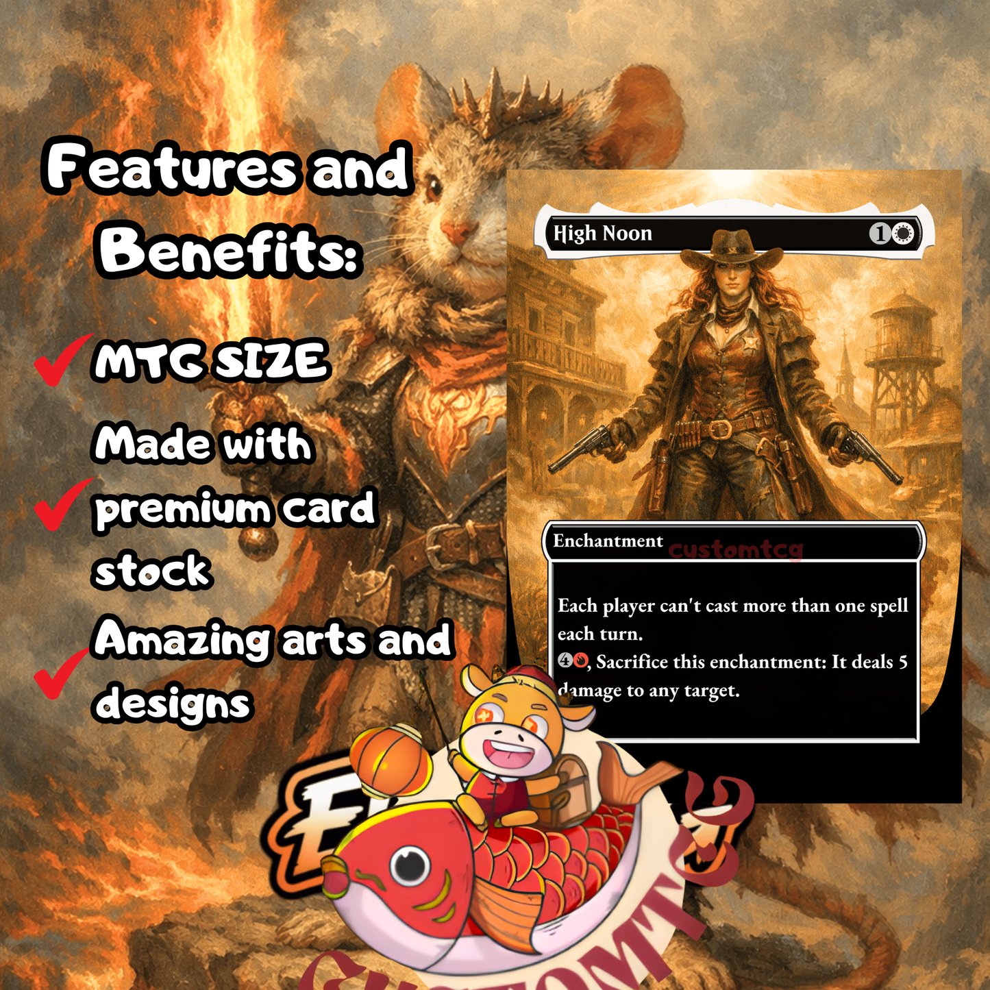 Mabel, Heir to Cragflame custom commander deck