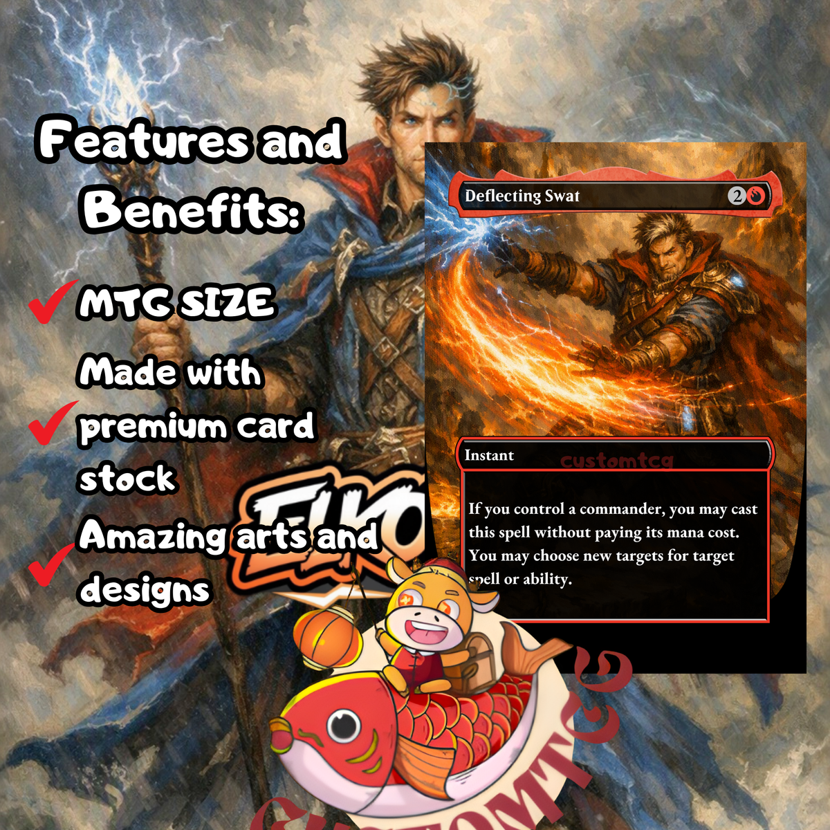Ral, Monsoon Mage — Izzet Spellslinger Storm Custom Deck