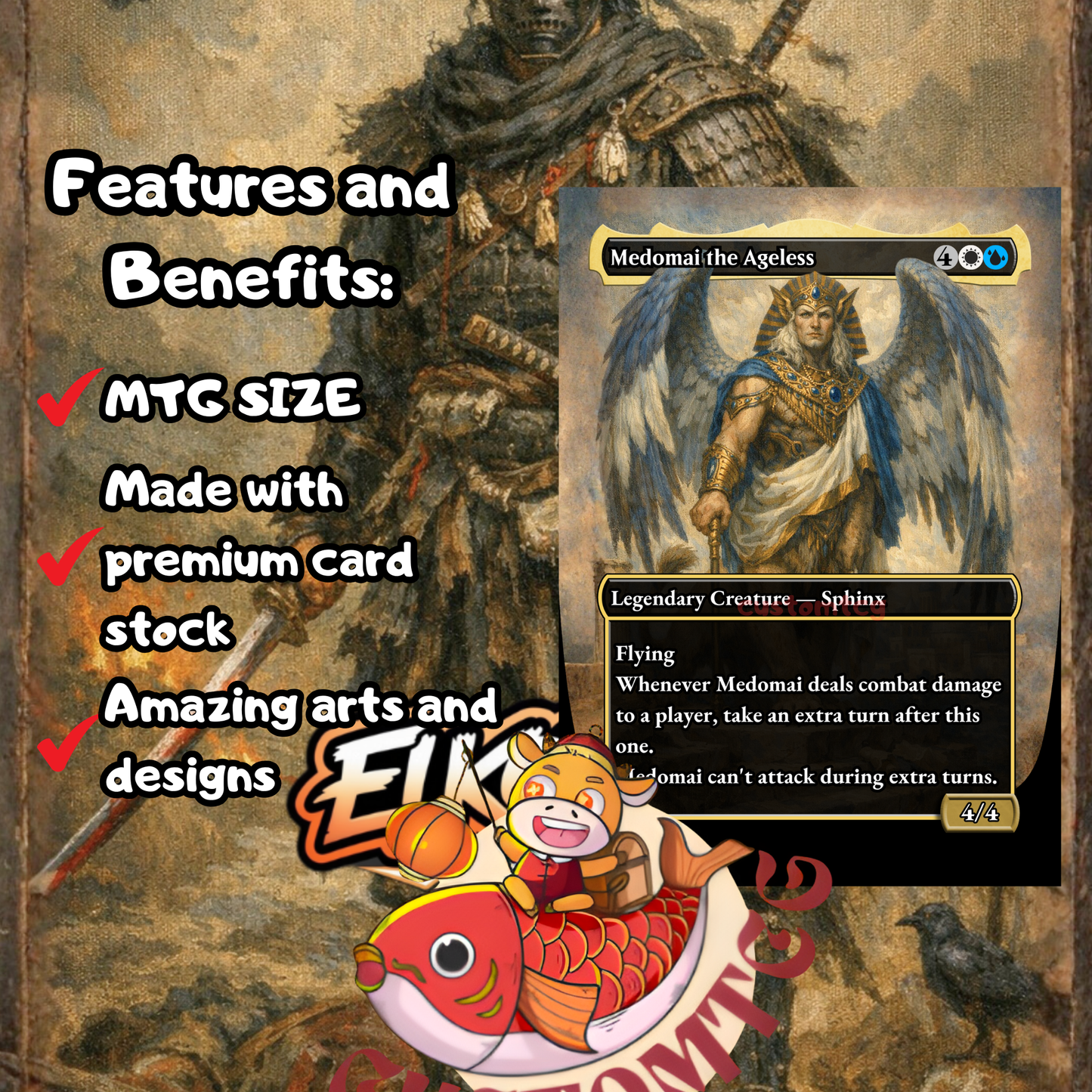 Jin Sakai, Ghost of Tsushima Custom Deck
