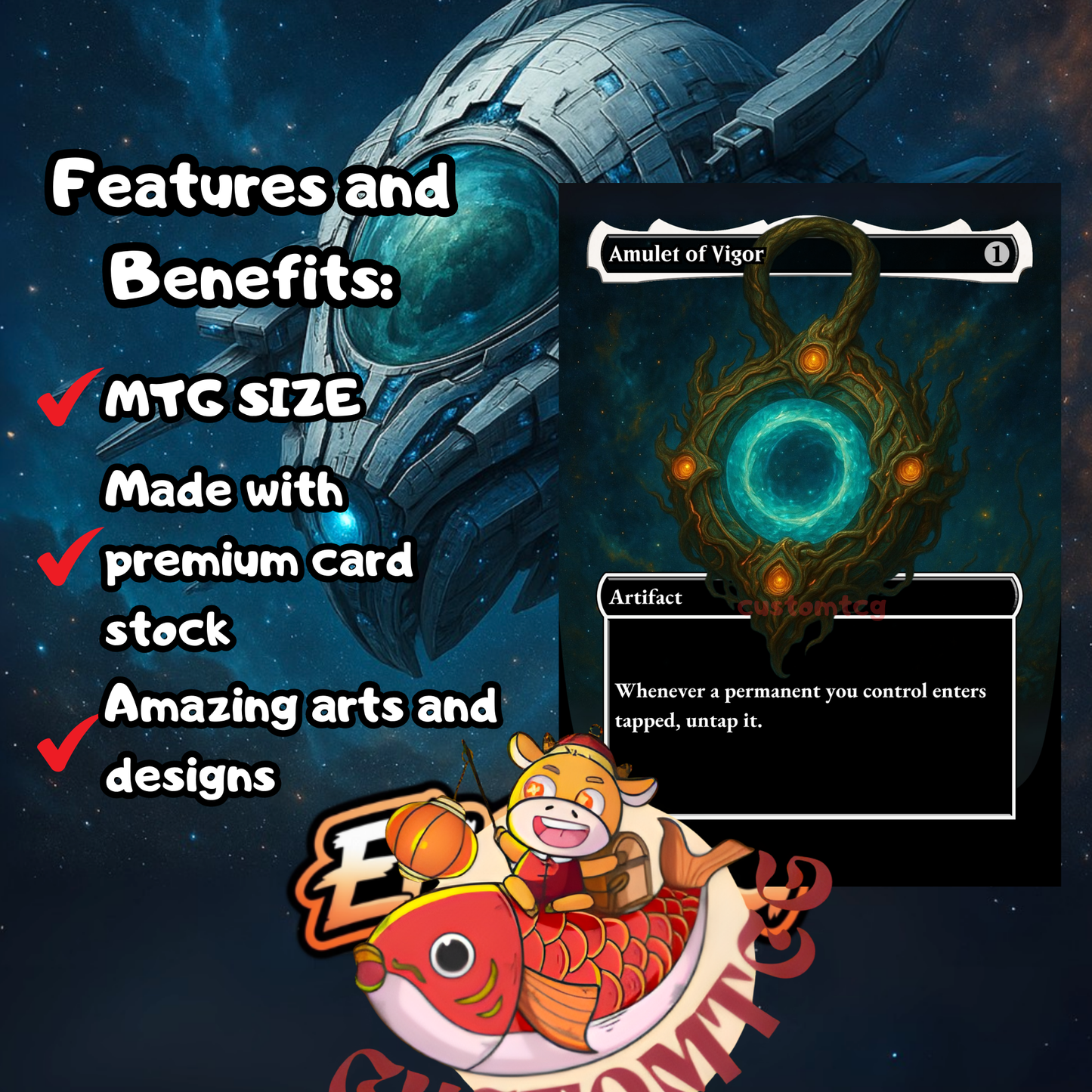 Hearthhull, the Worldseed – Custom Deck🌌