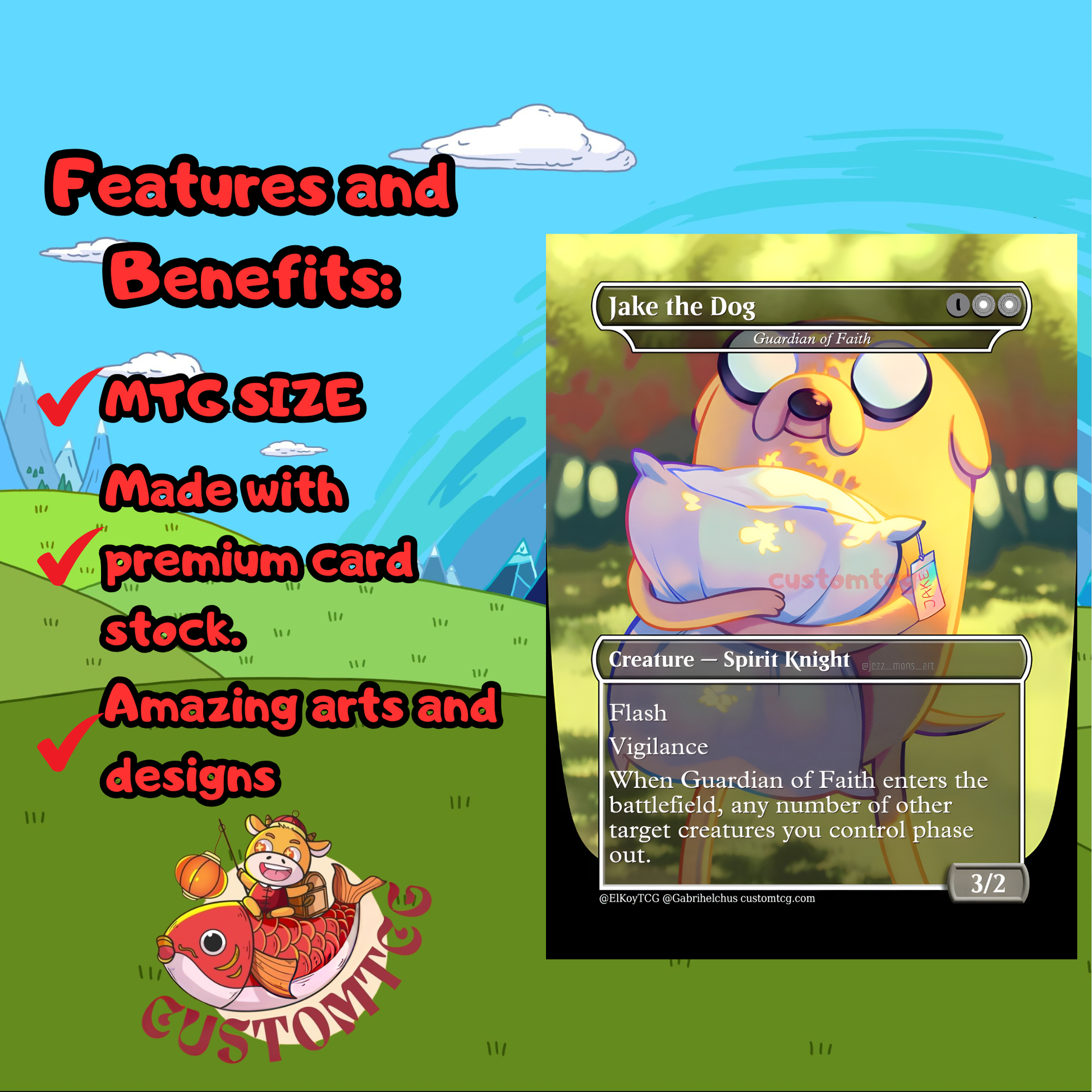 adventure time mtg cards Adventure Time Custom Deck – ElkoyTCG