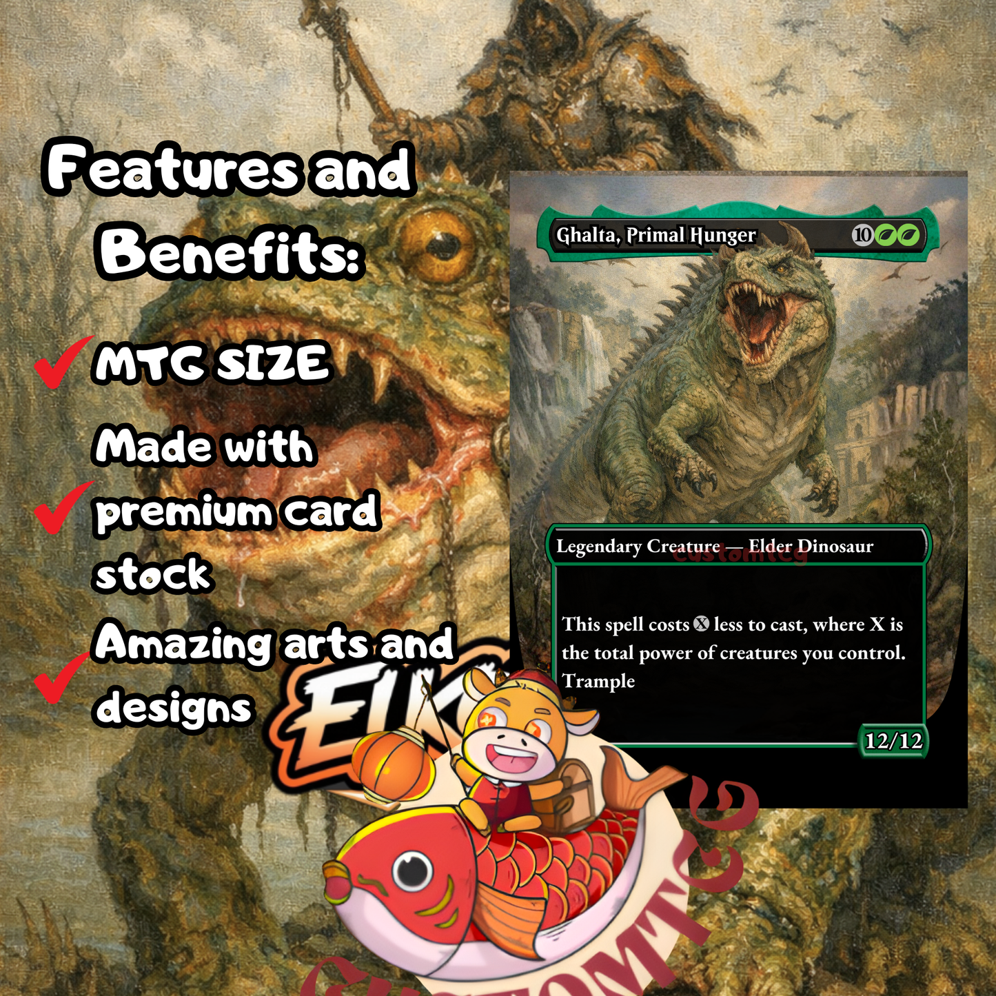 The Gitrog, Ravenous Ride Custom Deck