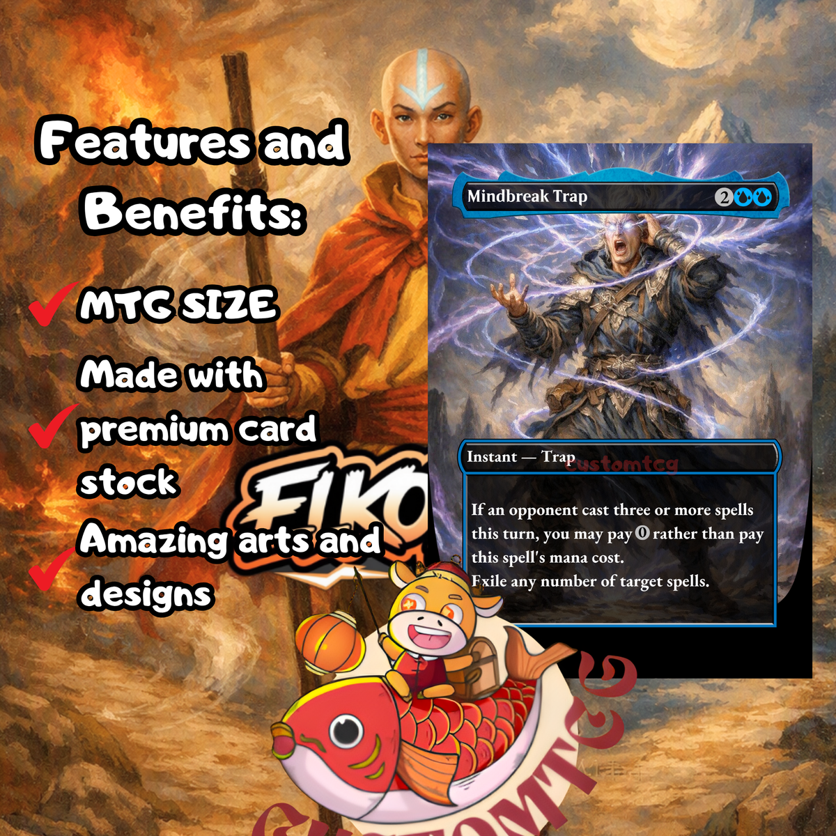 Aang, at the Crossroads — Bant Clone Custom Deck
