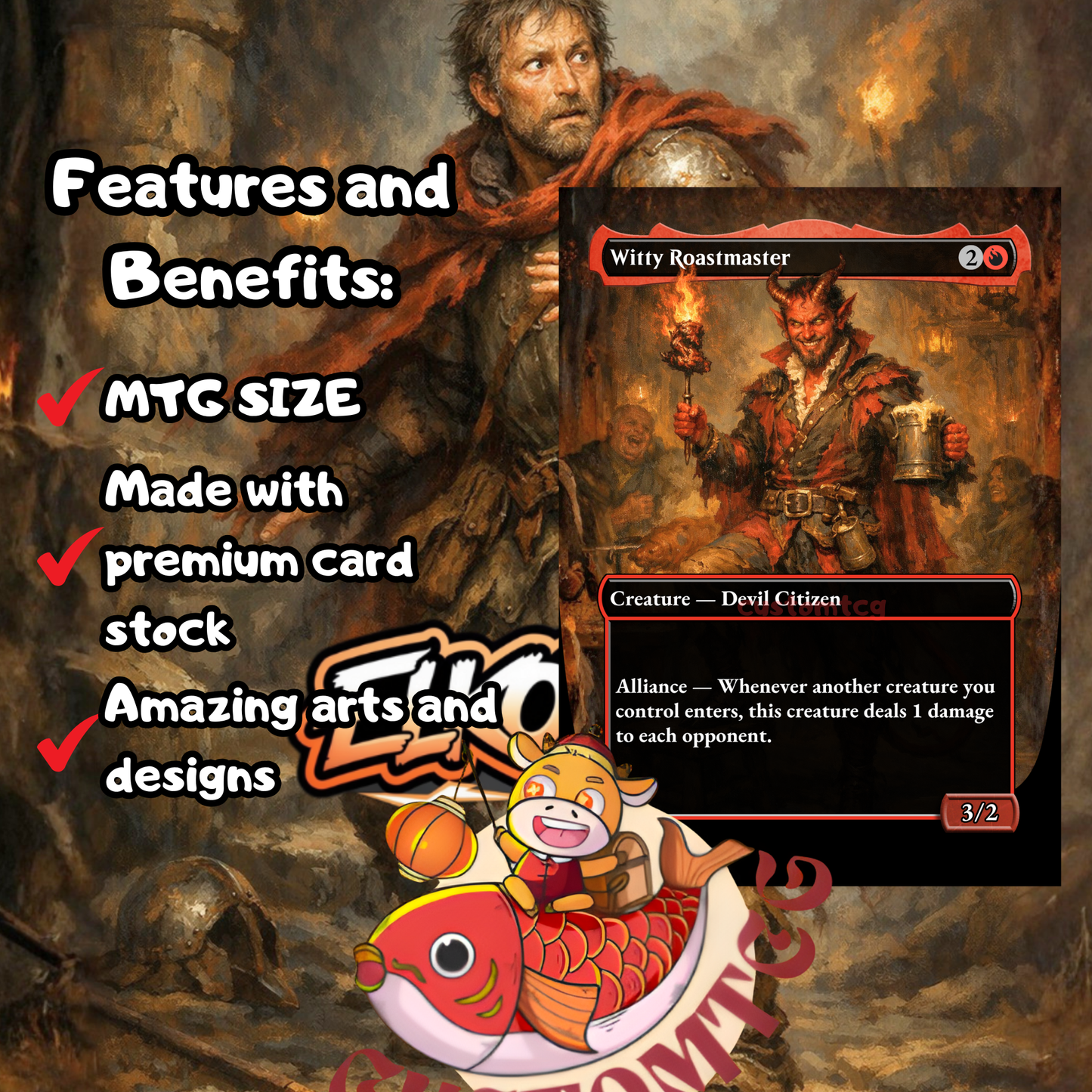 Norin the Wary Custom Deck
