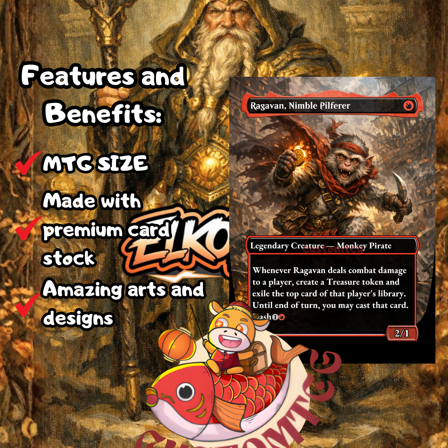 Vihaan, Goldwaker Custom Deck