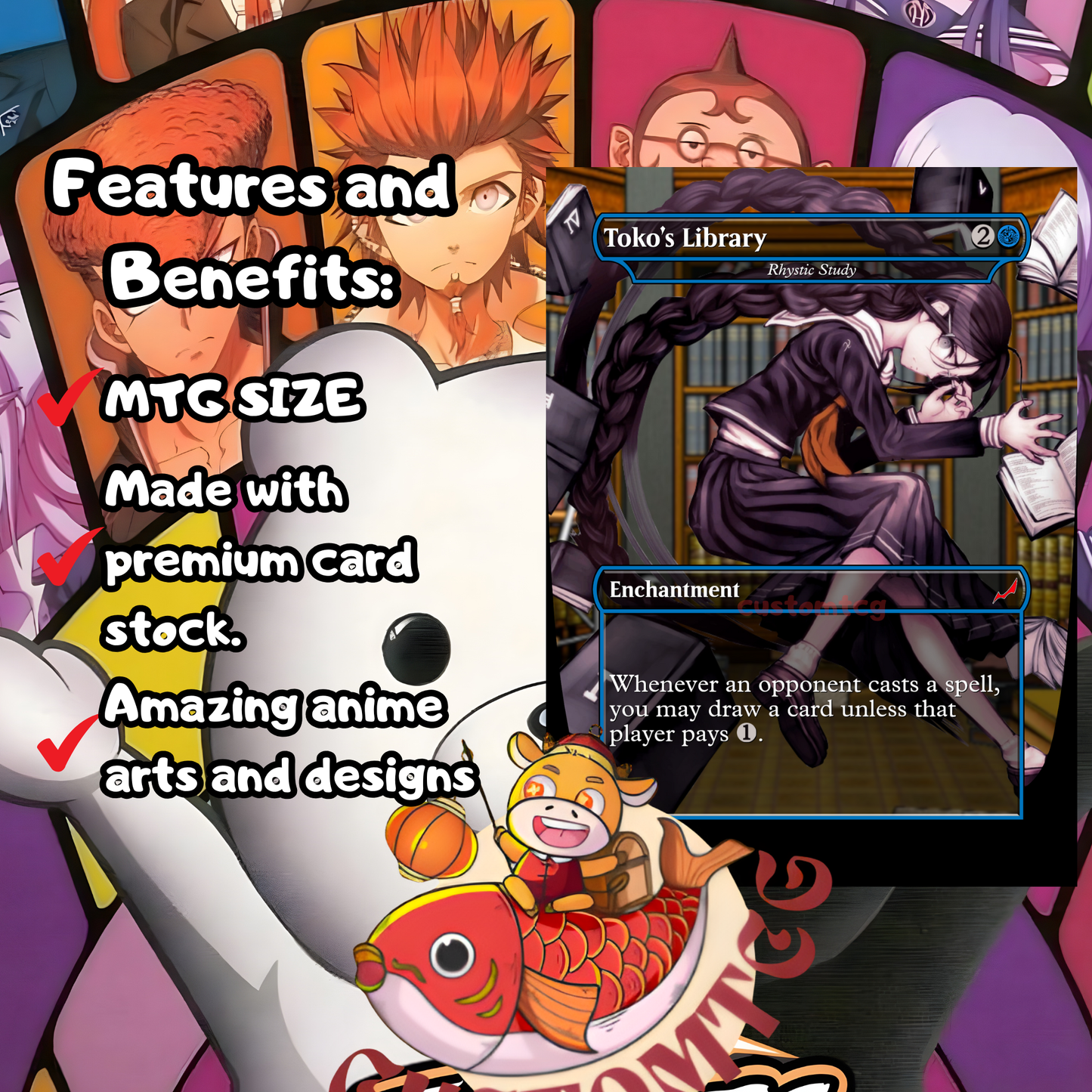 DanganRonpa Custom Themed Deck