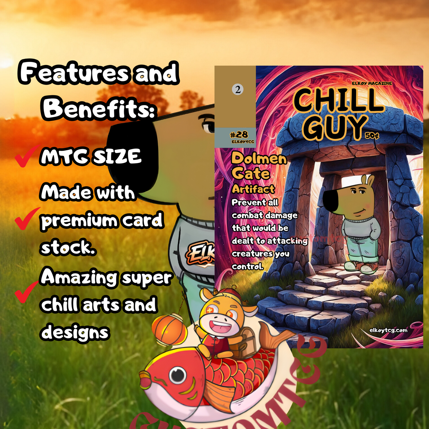 Chill Guy Commander Deck