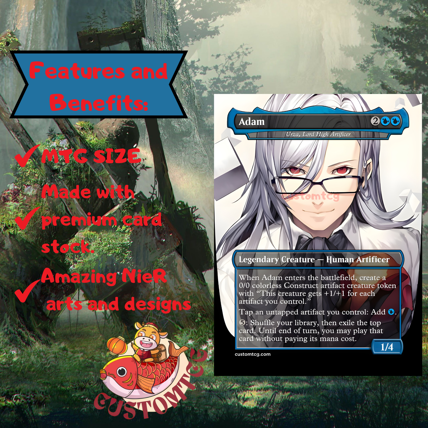 Nier:Automata Custom Deck