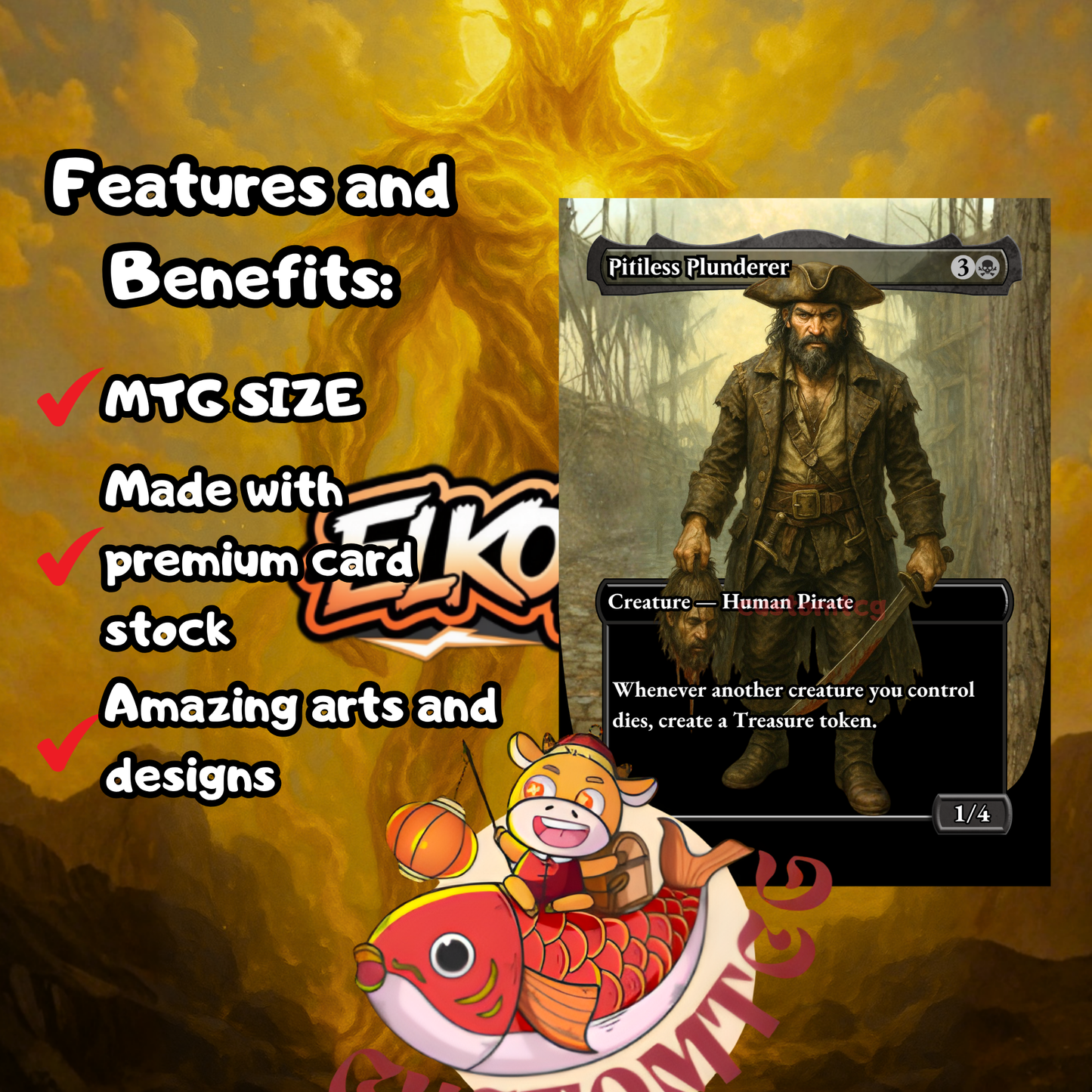 Eirdu, Carrier of Dawn Custom Deck