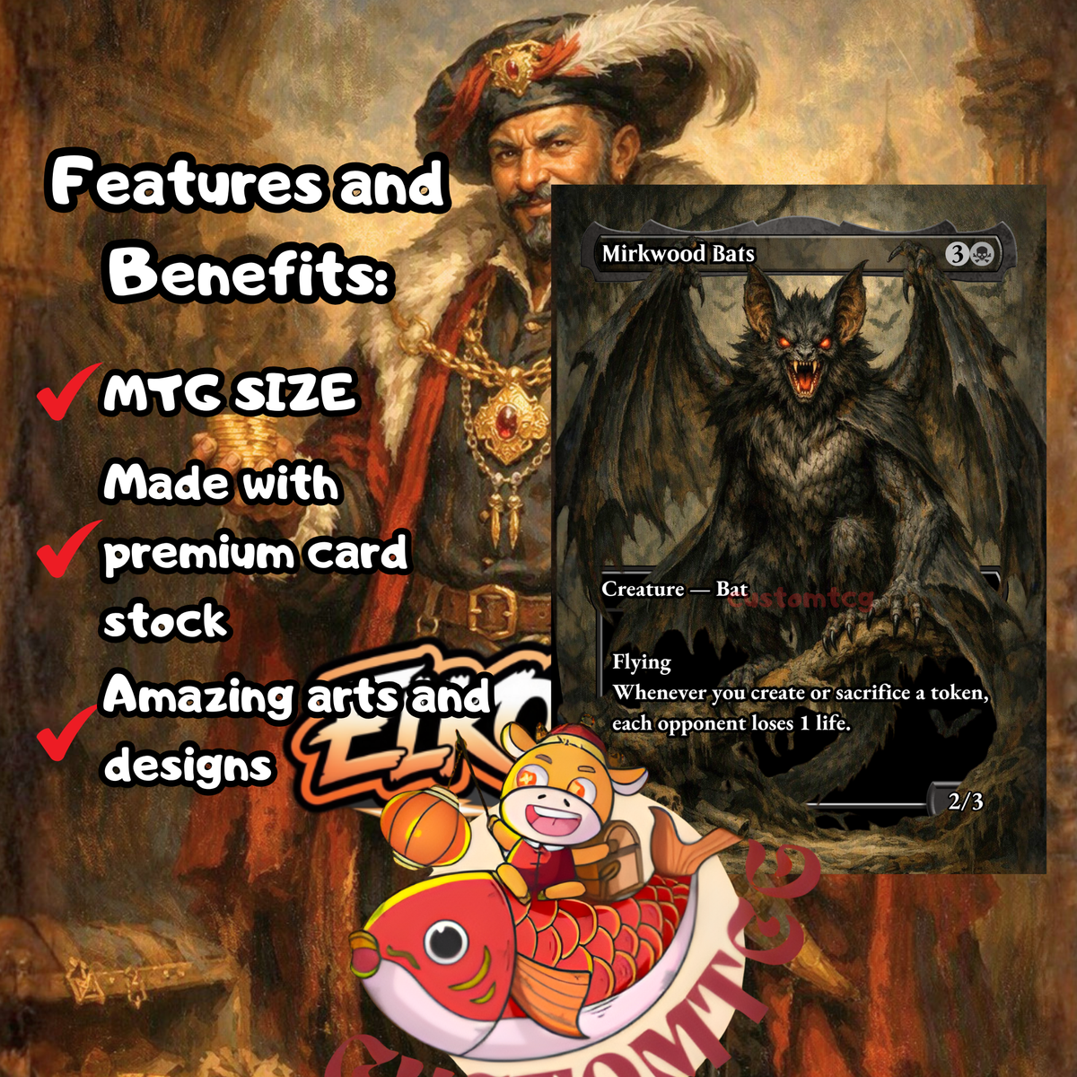 Kambal, Profiteering Mayor — Orzhov Token Swarm Custom Deck