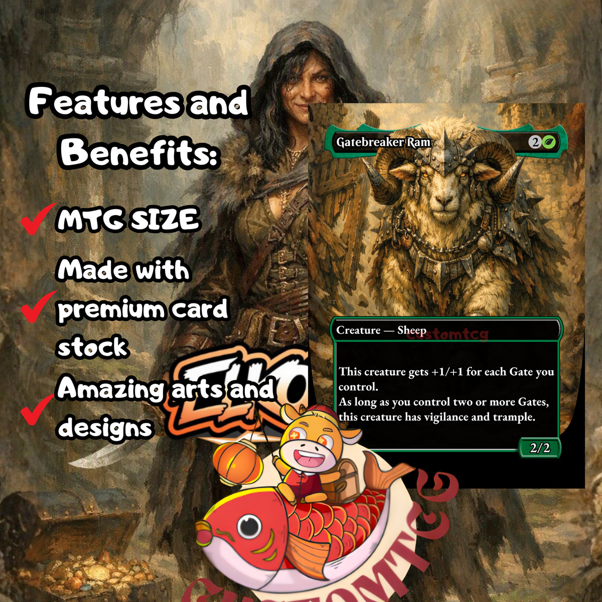 NINE-FINGERS KEENE Custom Deck