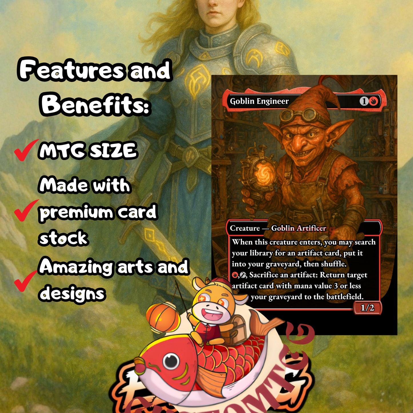 ⚔️ Celes, Rune Knight — Custom Deck