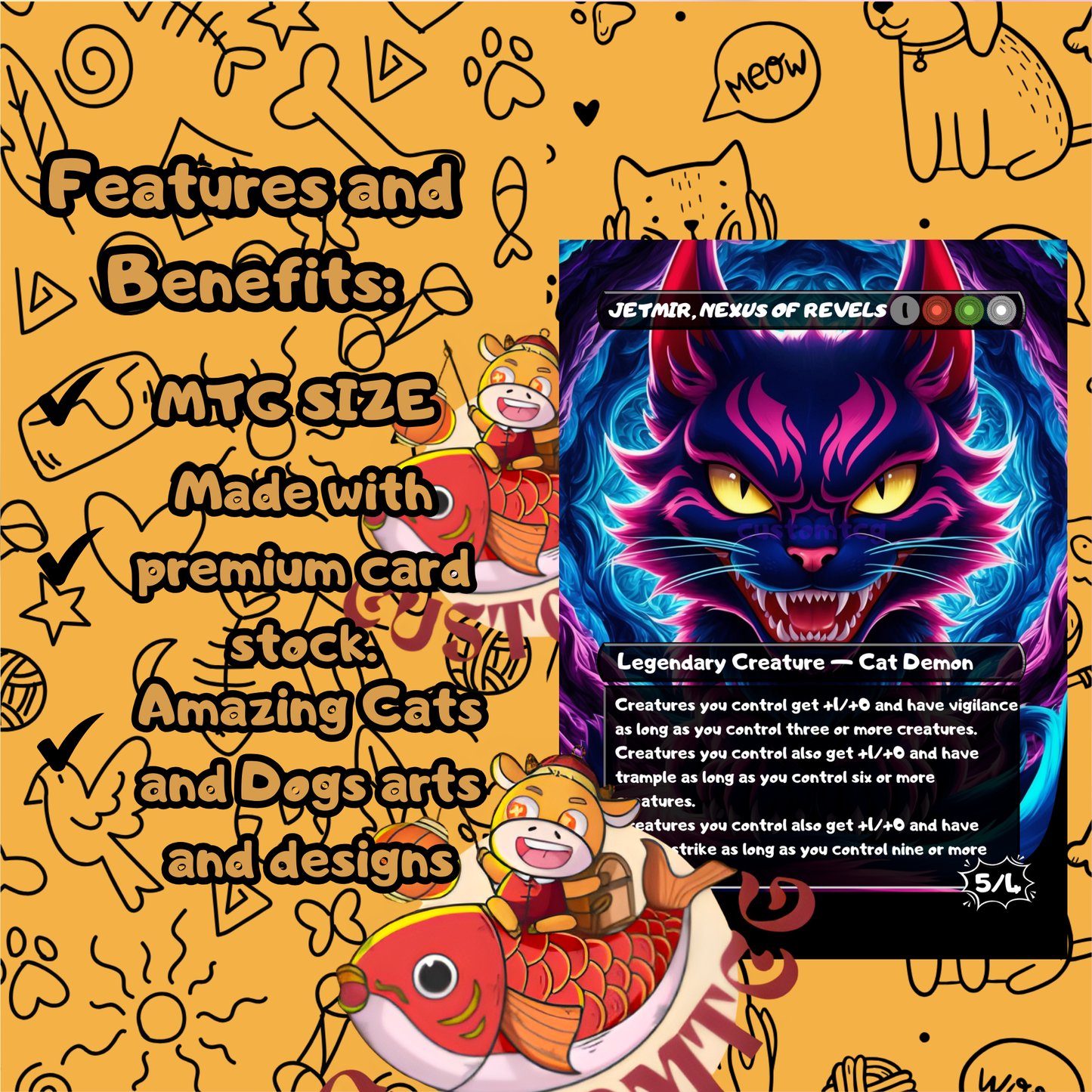 Rin and Seri - Dogs and Cats Deck