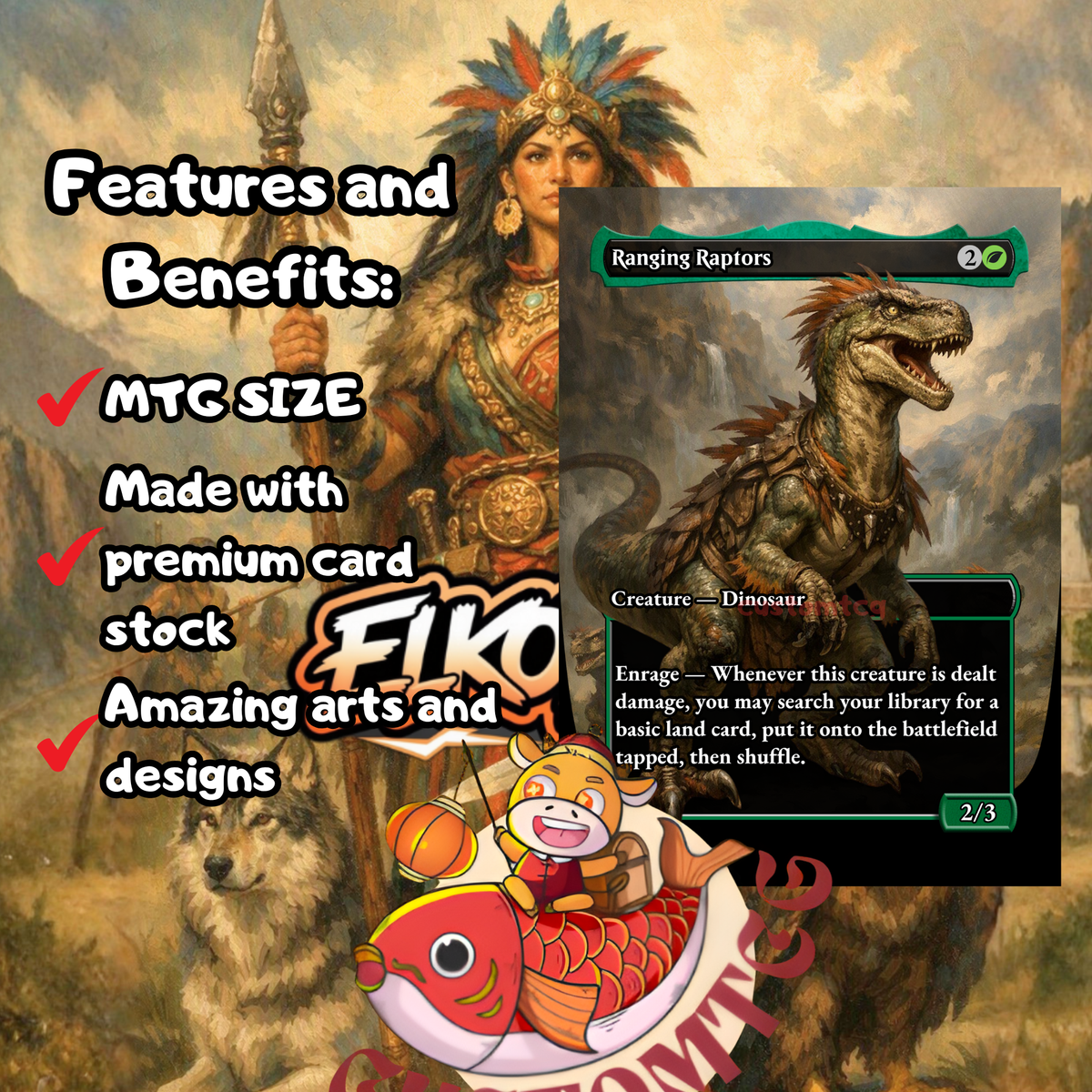 Wayta, Trainer Prodigy Custom Deck