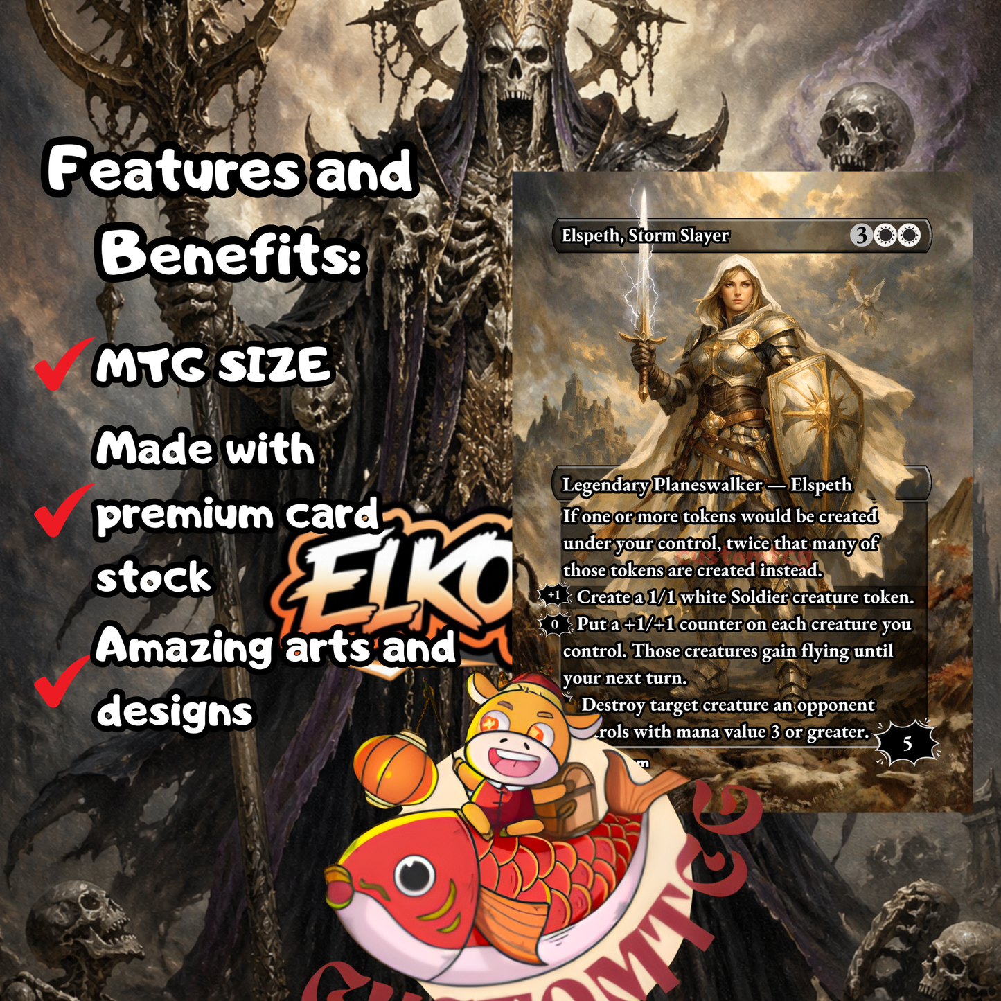 Myrkul, Lord of Bones V2 Custom Deck
