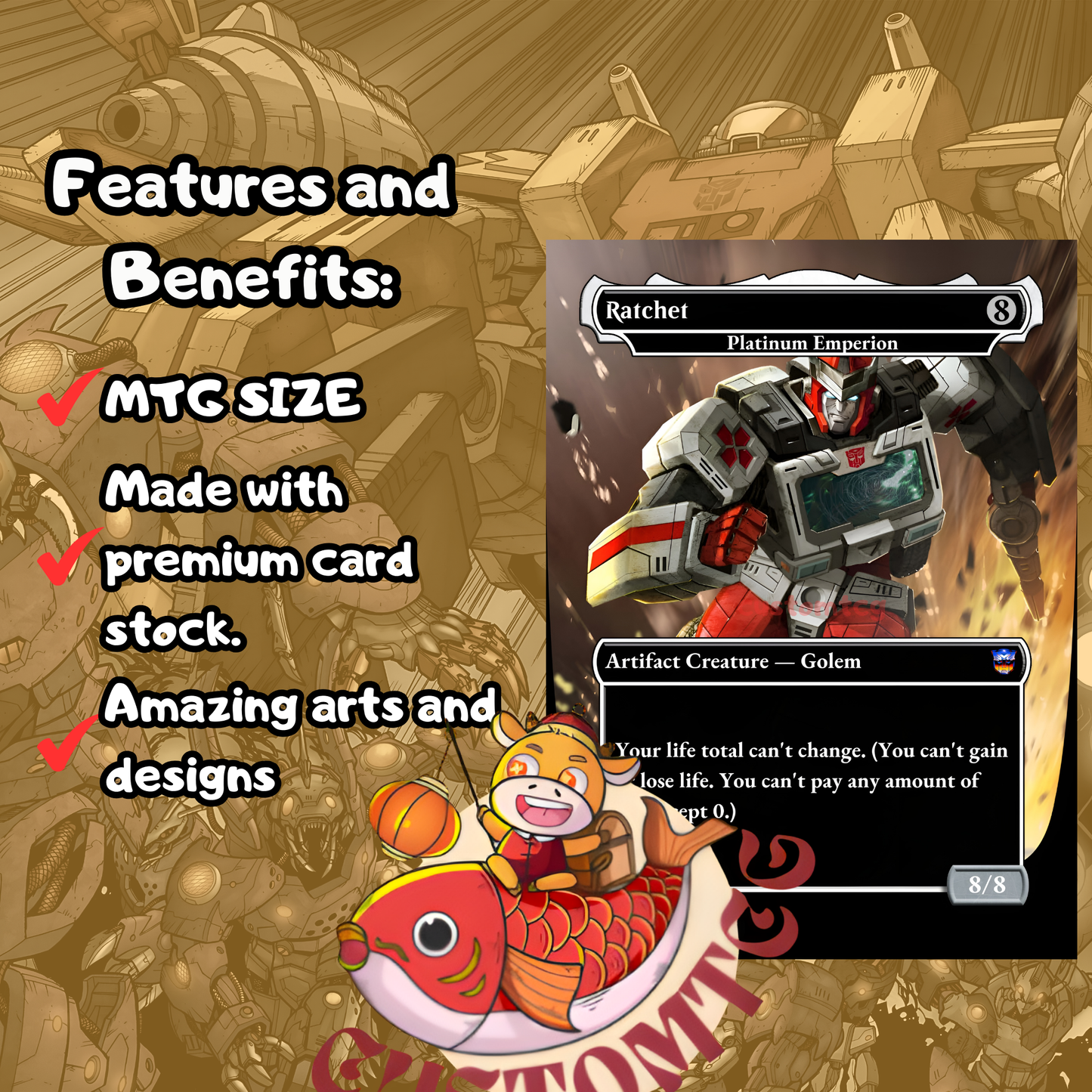 Tr4nsf0rm3rs commander deck