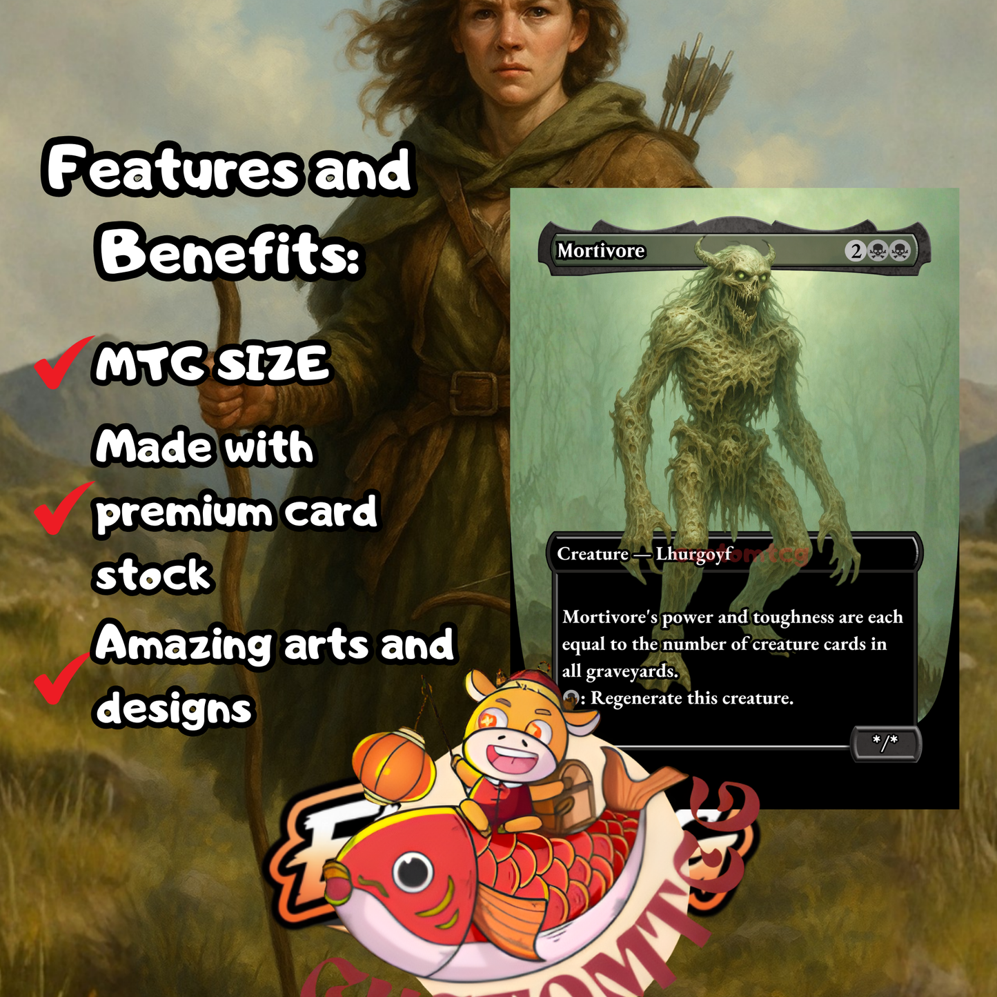 Disa, the Restless Lhurgoyf Custom Deck