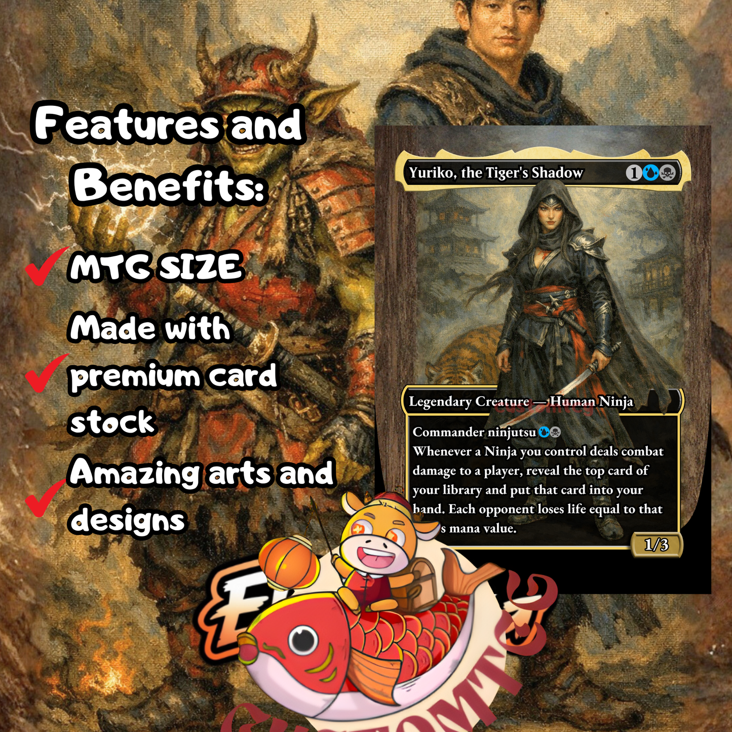 Goro-Goro and Satoru Custom Deck