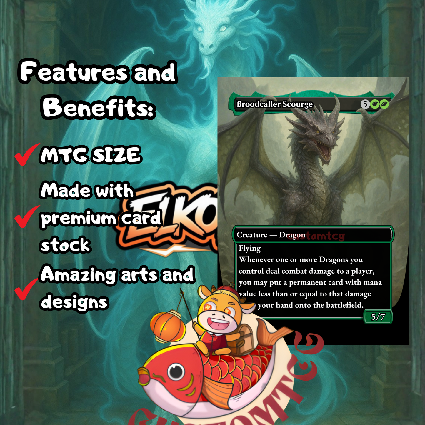 🐉 Ureni of the Unwritten — Custom Commander Deck