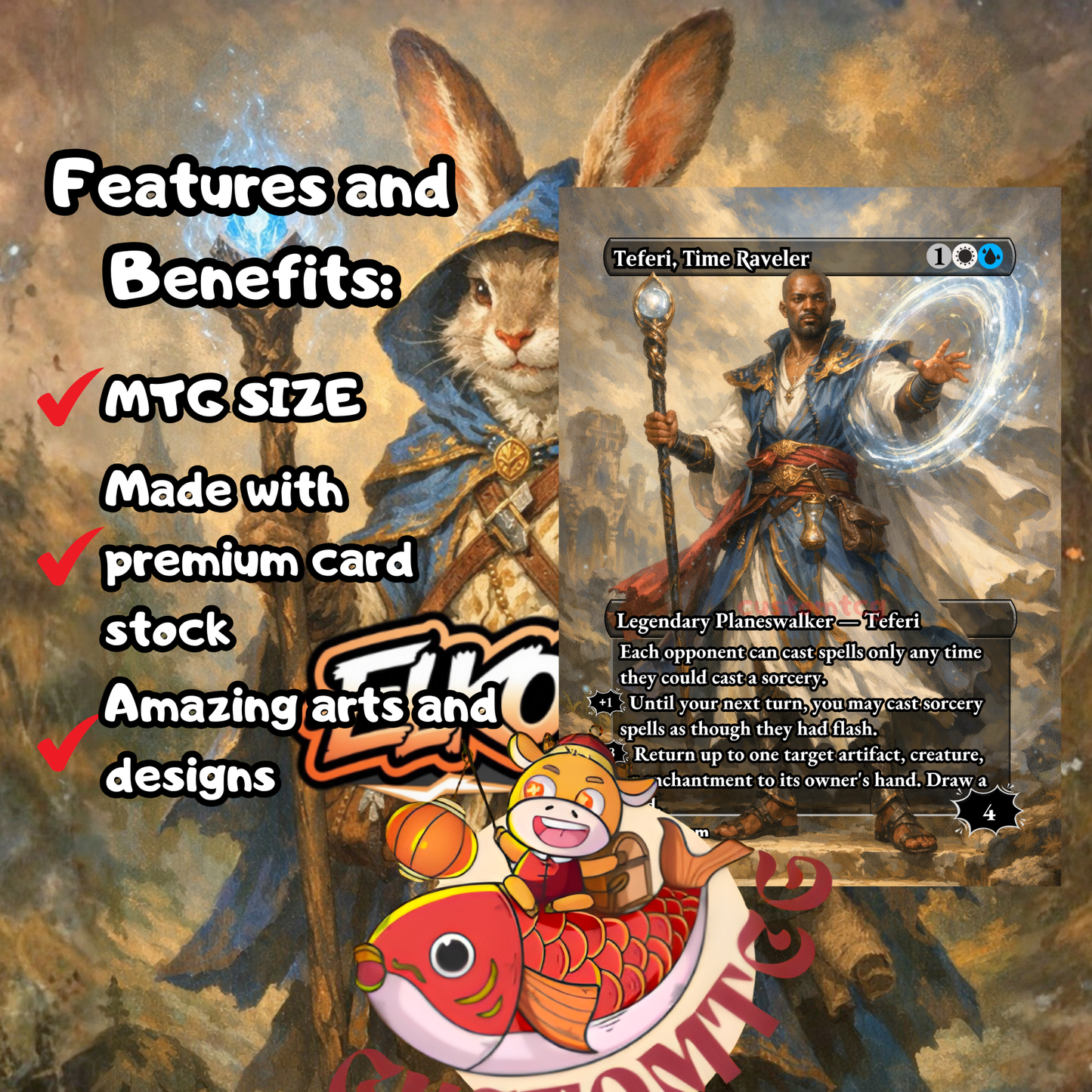 Kwain, Itinerant Meddler Custom Deck